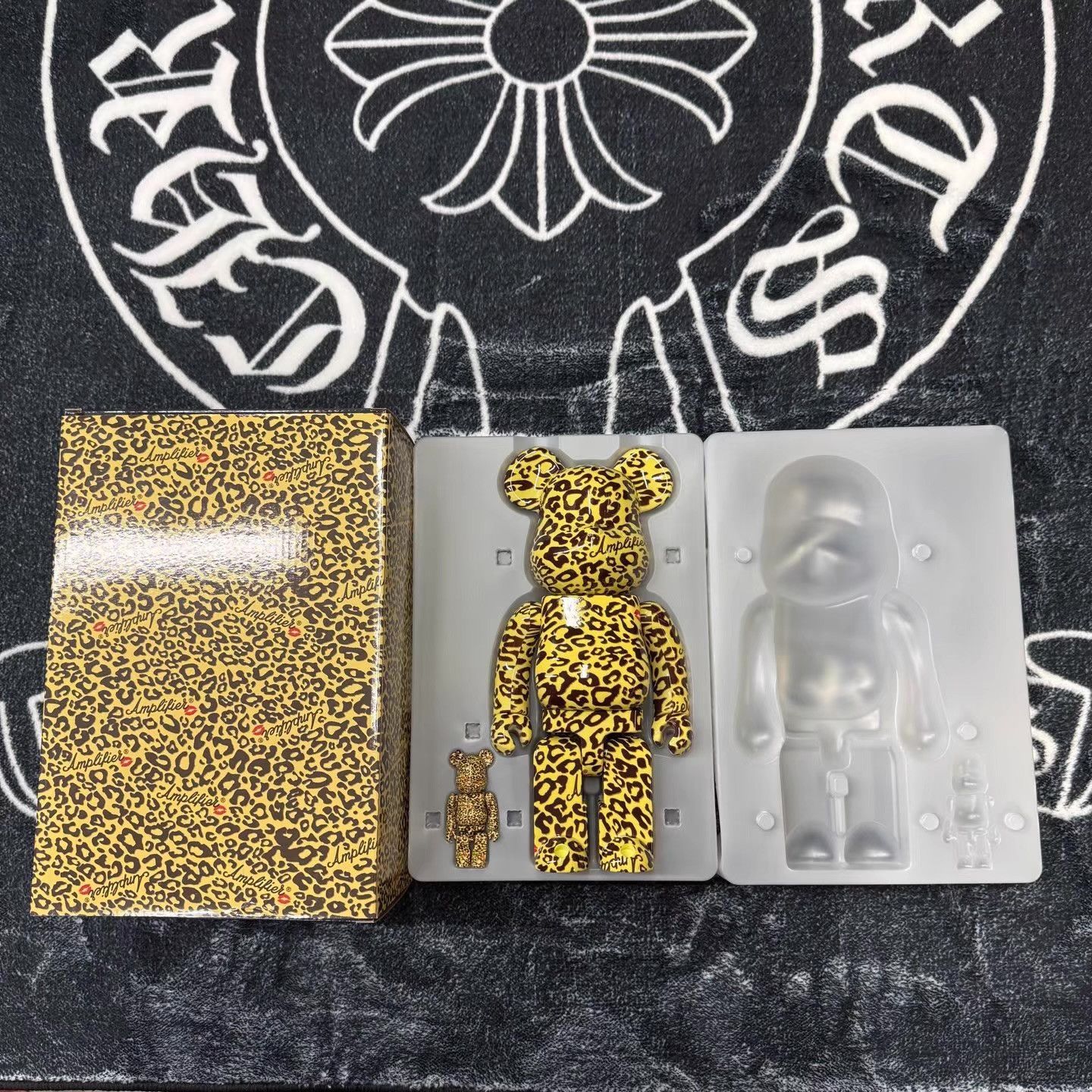 Medicom Toy BE@RBRICK Leopard Print 400% Q10 Size ONE SIZE - 3 Thumbnail