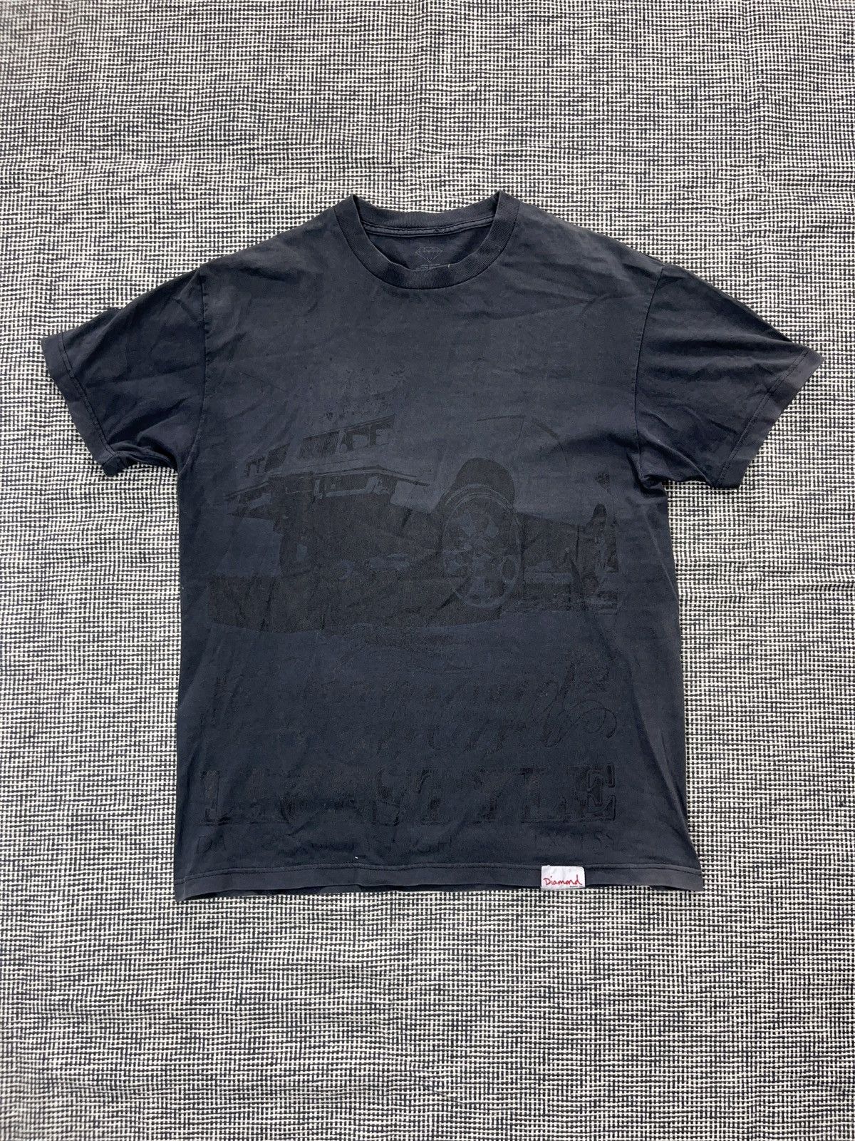 Diamond Supply Co. ➕ rare diamond supply x zenetti wheels t-shirt skate Size US L / EU 52-54 / 3 - 1 Thumbnail