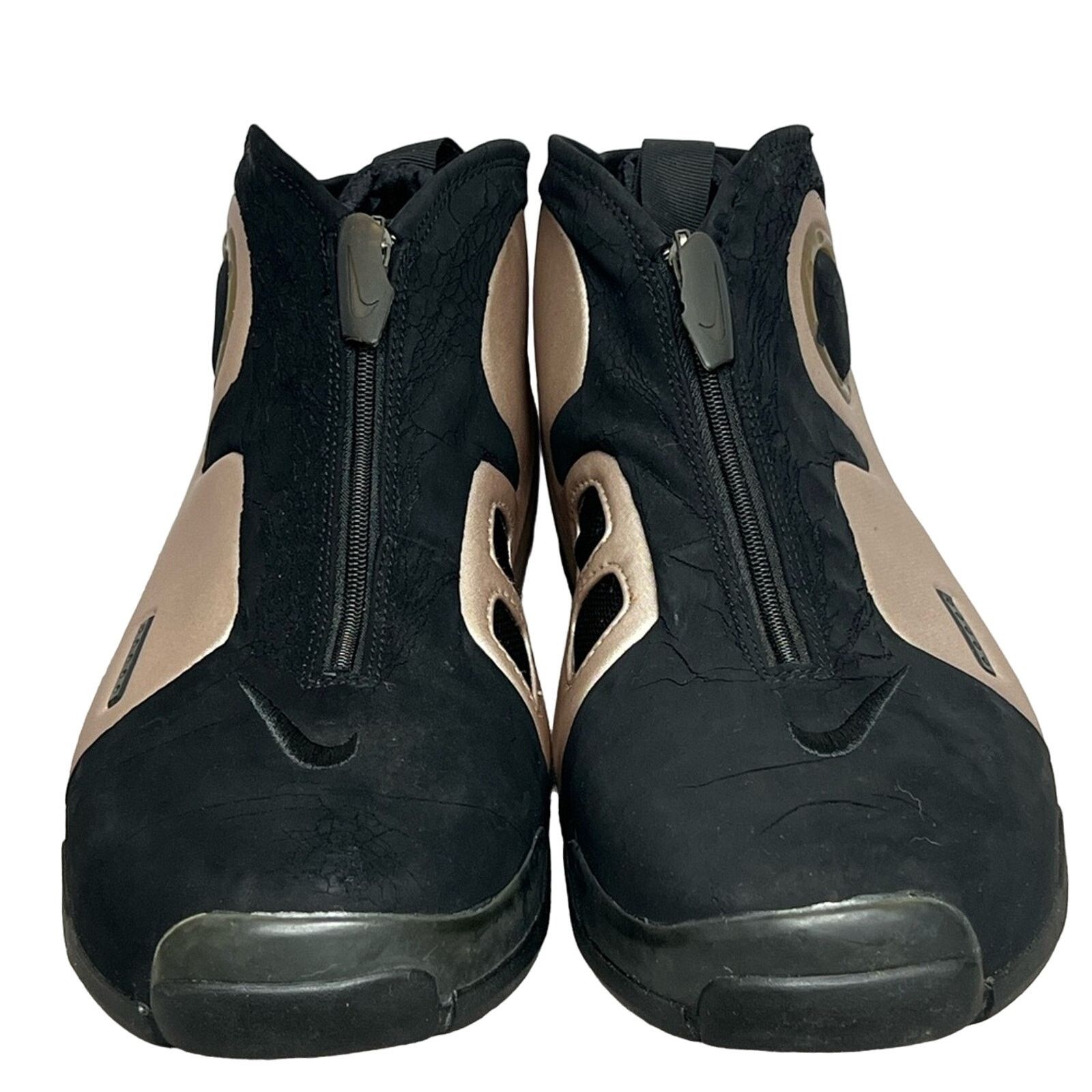 Nike Nike Air Flightposite 2010 KG Metallic Zinc/Black Men’s RARE Size US 10.5 / EU 43-44 - 3 Thumbnail