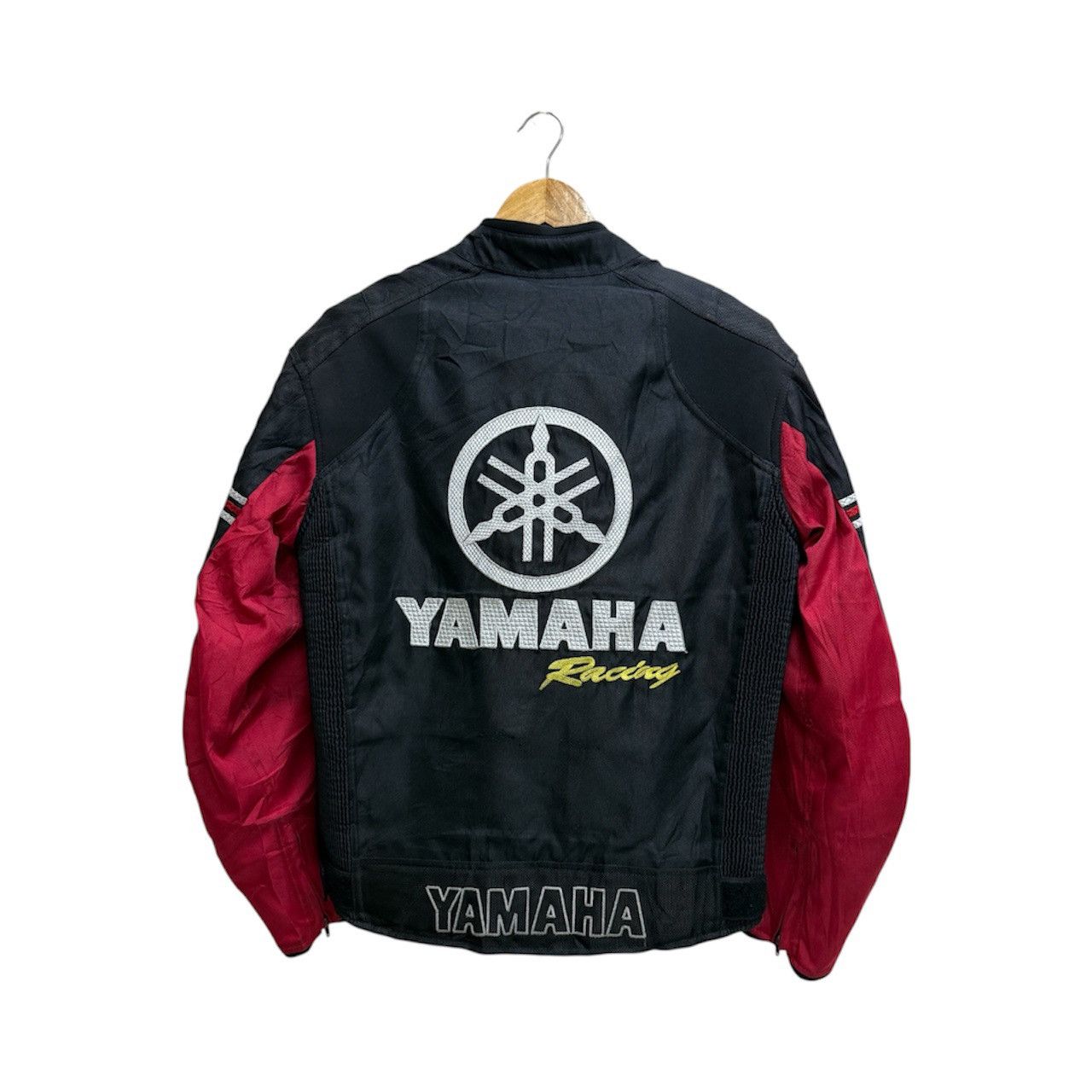 Yamaha Vintage Yamaha Safely Riding Pading Motorsport Jacket Size US M / EU 48-50 / 2 - 2 Thumbnail