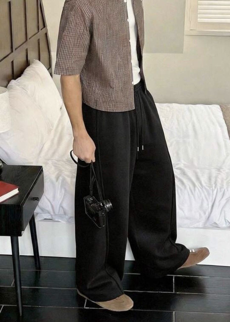 VIBE Hip Hop Elastic Waist Baggy Sweatpants Size US 32 / EU 48 - 4 Thumbnail