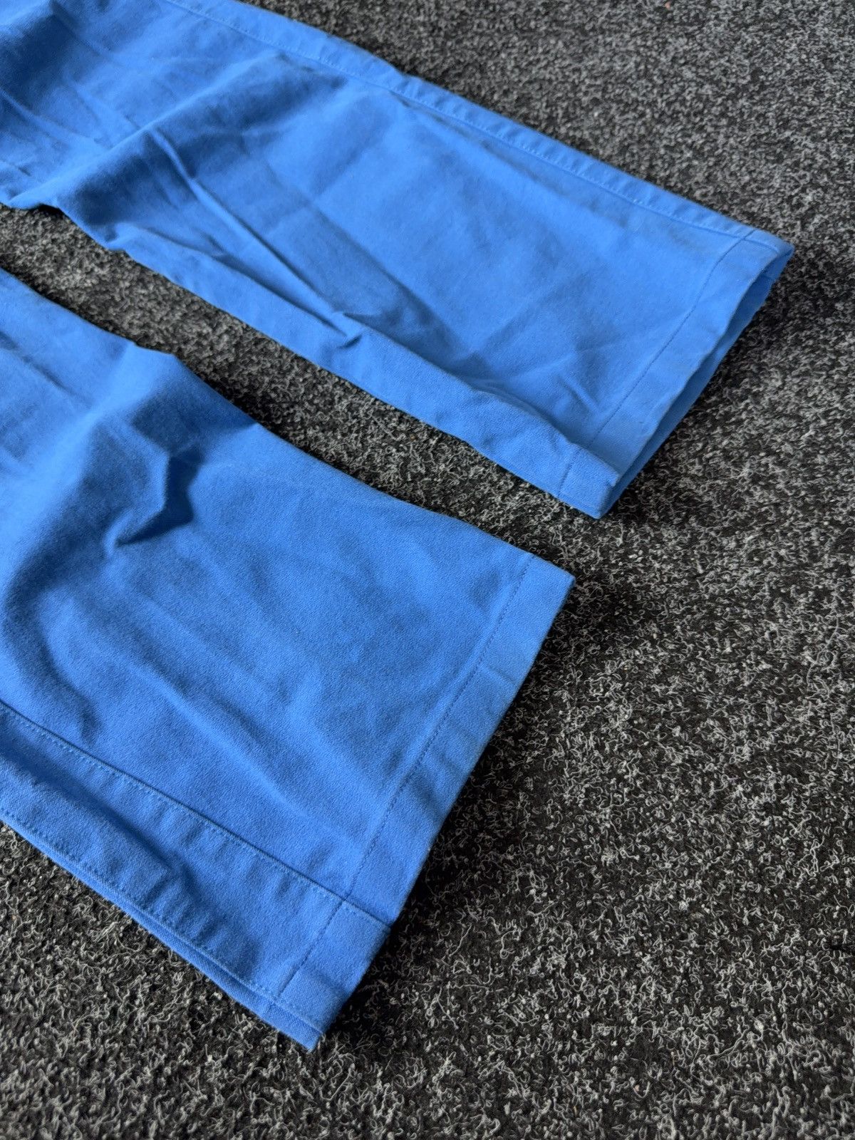 Escada Avant Garde Luxury Designer Escada gold logo Blue pants Size 31" - 13 Thumbnail