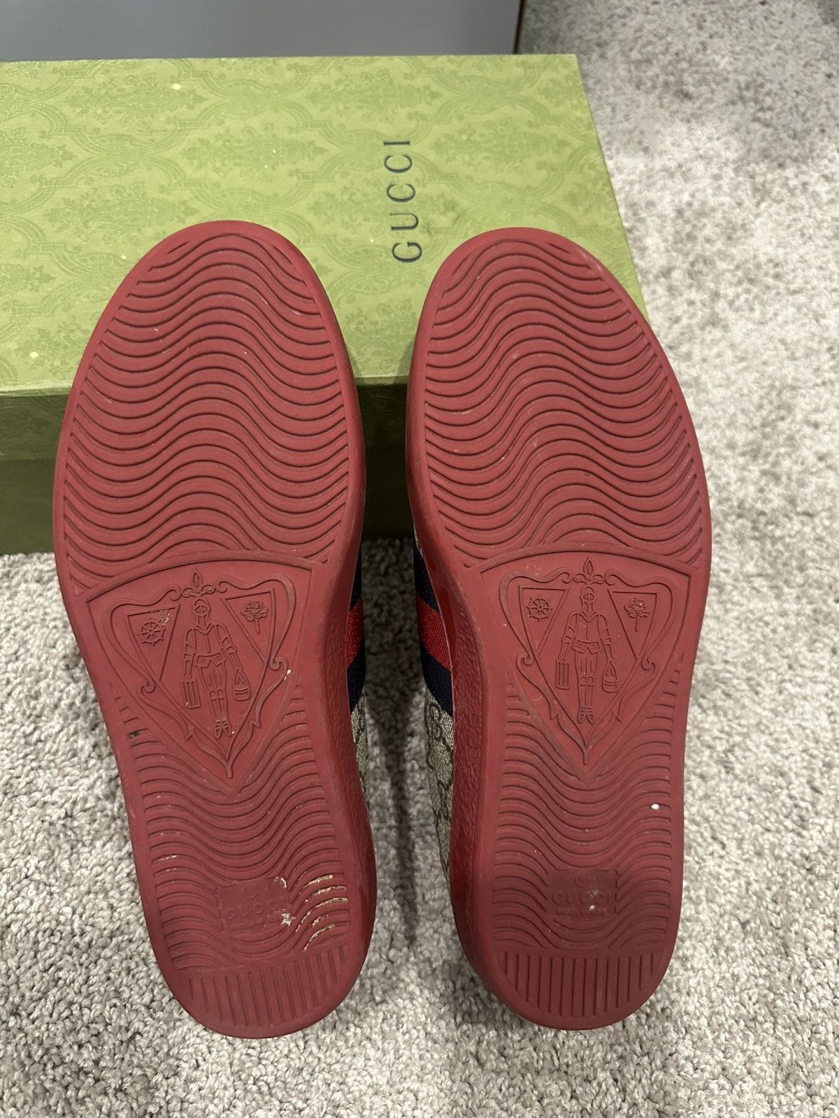 Gucci Gucci Ace GG Sneakers Size US 7.5 / EU 40-41 - 7 Thumbnail