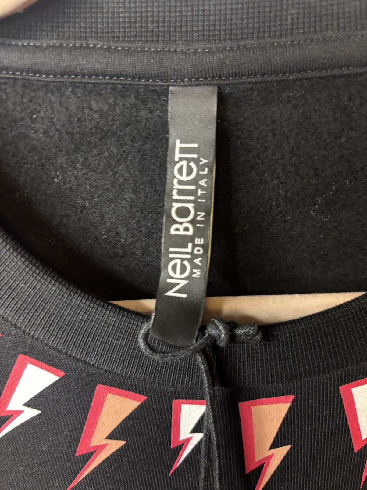 Neil Barrett Neil Barrett Thunderbolt Crewneck Sweater Authentic New Size US XXL / EU 58 / 5 - 5 Thumbnail