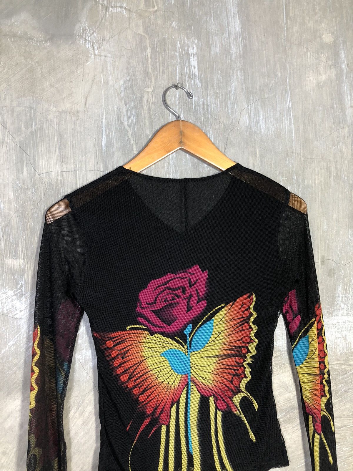 Japanese Brand Y2K Unknown Japanese Butterfly Mesh Size S / US 4 / IT 40 - 9 Thumbnail