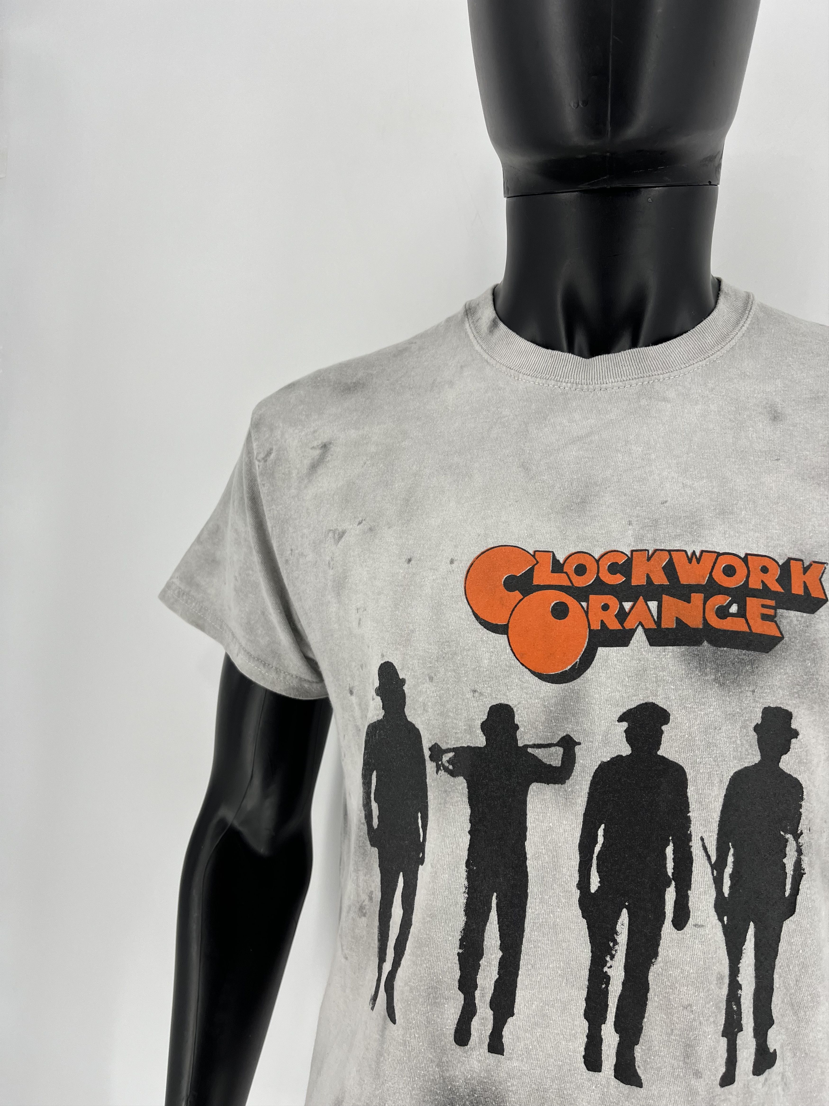 Band Tees Vintage Y2K Clockwork Orange Dead Face Horror Tee Size US M / EU 48-50 / 2 - 6 Thumbnail