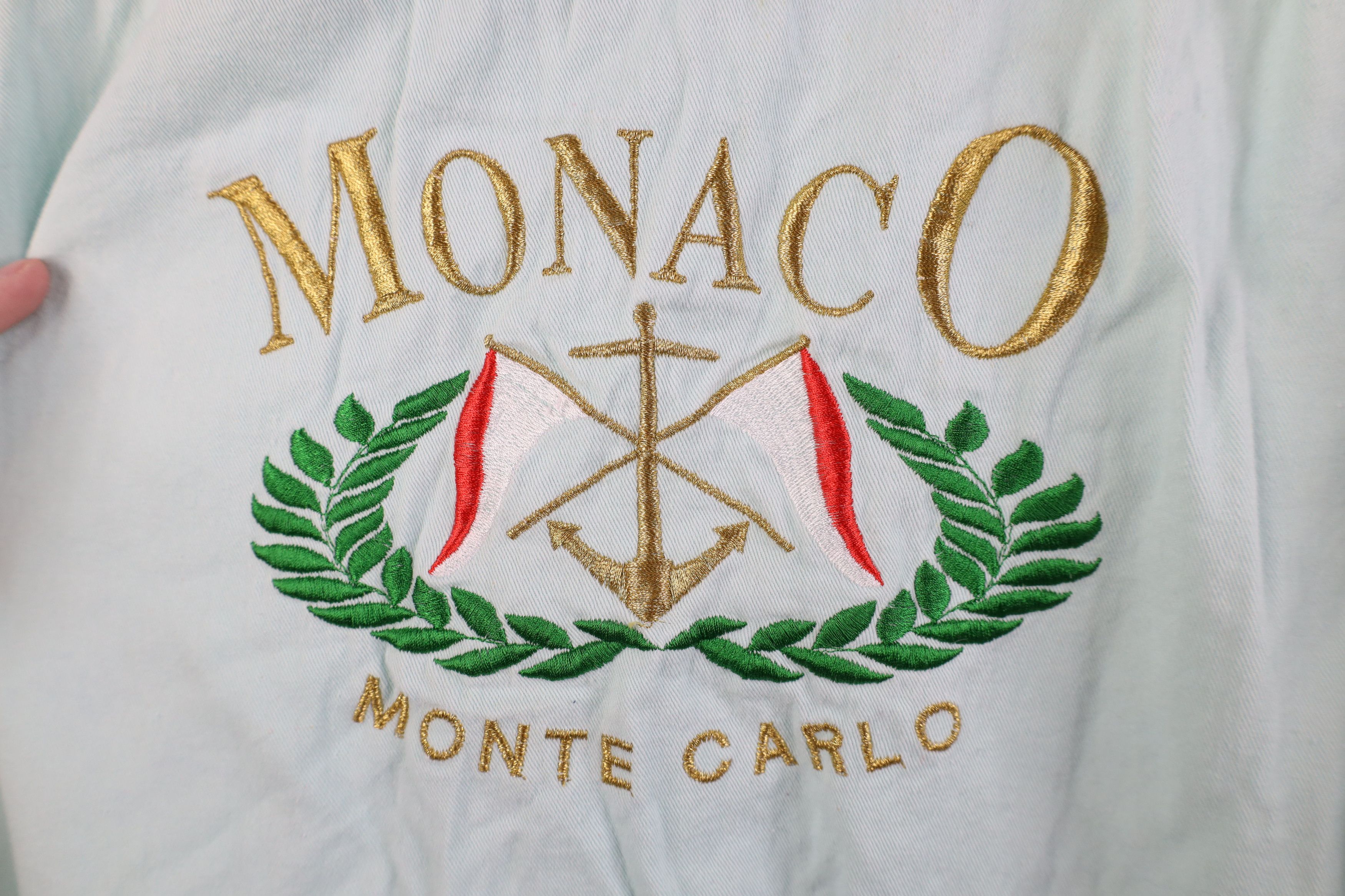 Timberland Vintage 90s Timberland Monaco Monte Carlo Snap Button Shirt Size US L / EU 52-54 / 3 - 12 Thumbnail