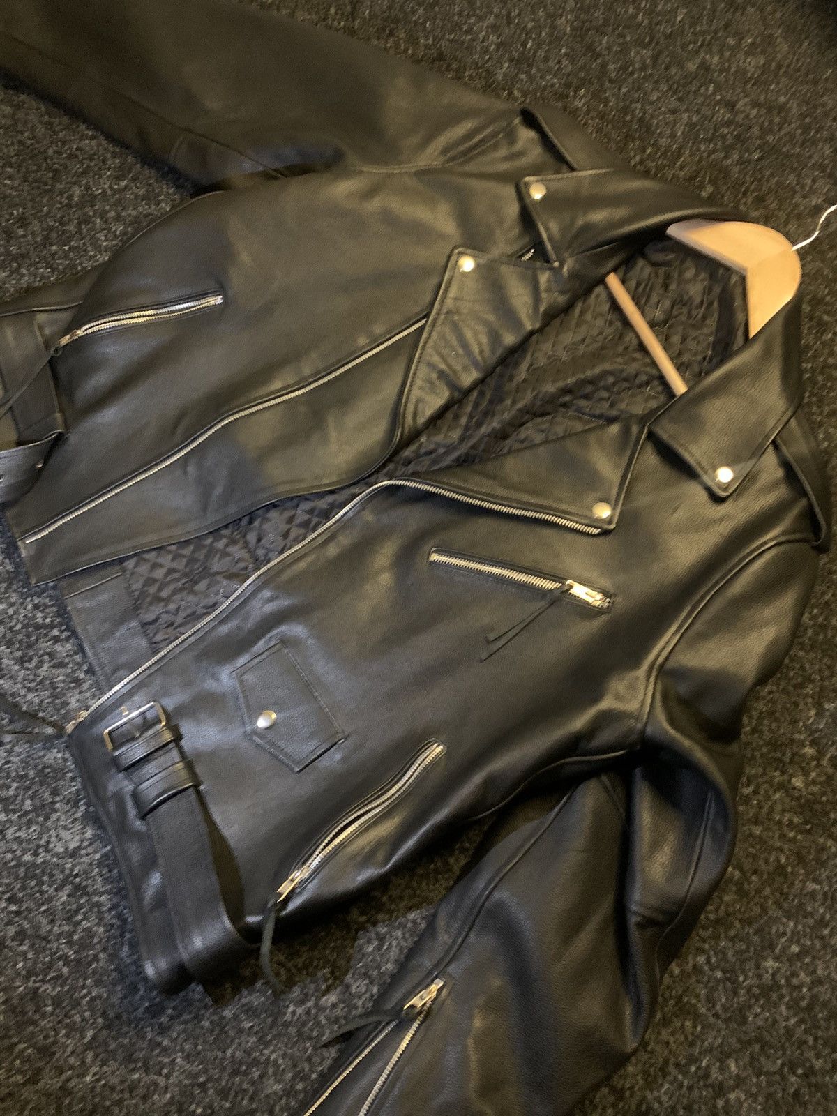 Other Unisex Short body Leather Jacket Size US L / EU 52-54 / 3 - 1 Thumbnail