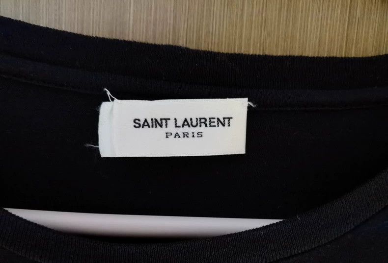 Saint Laurent Paris Saint Laurent Paris Blood tooth short sleeve T-shirt Size S / US 4 / IT 40 - 3 Thumbnail