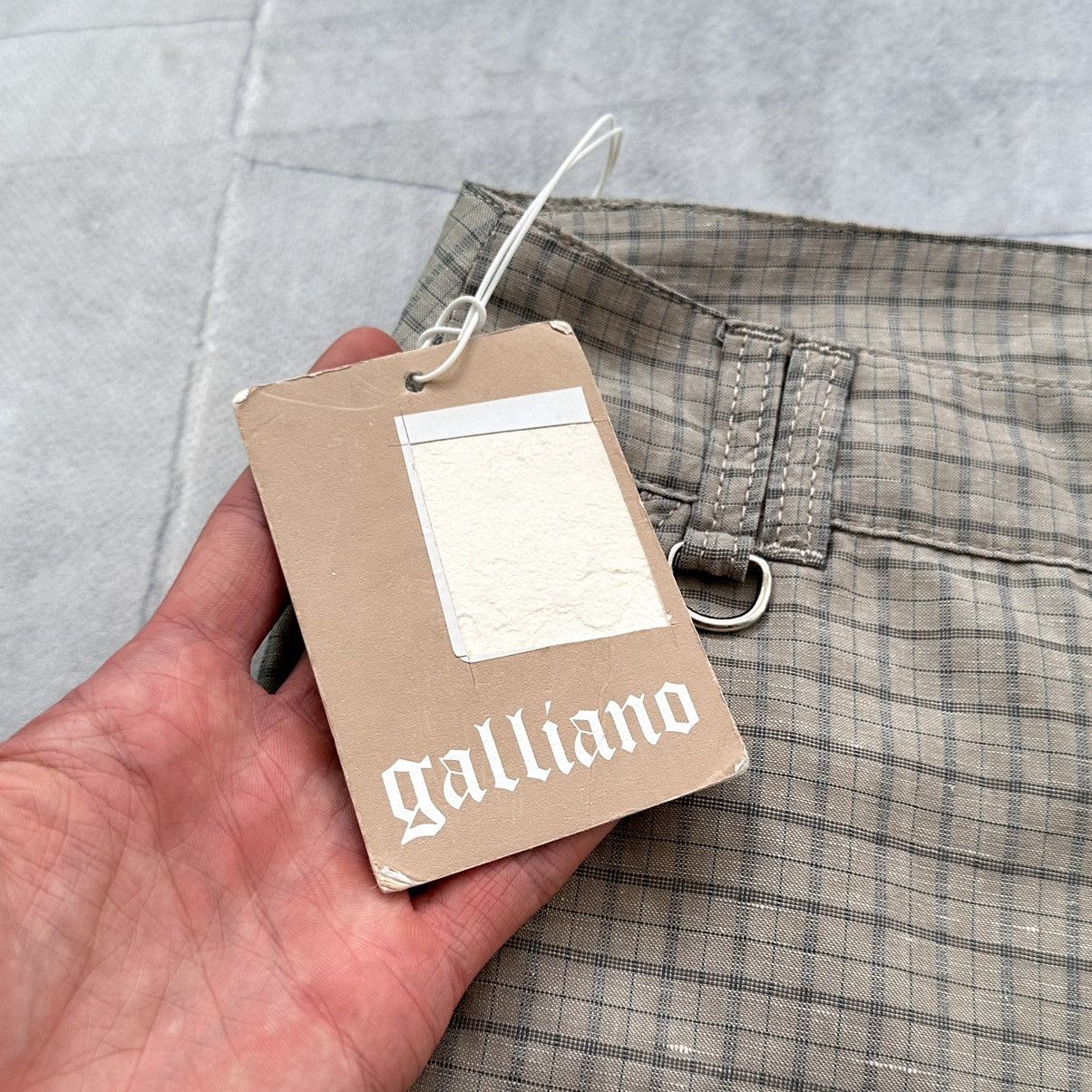 John Galliano Punk John Galliano Zipper Pants Jeans Newspaper Dior Era Size 27" / US 4 / IT 40 - 7 Thumbnail