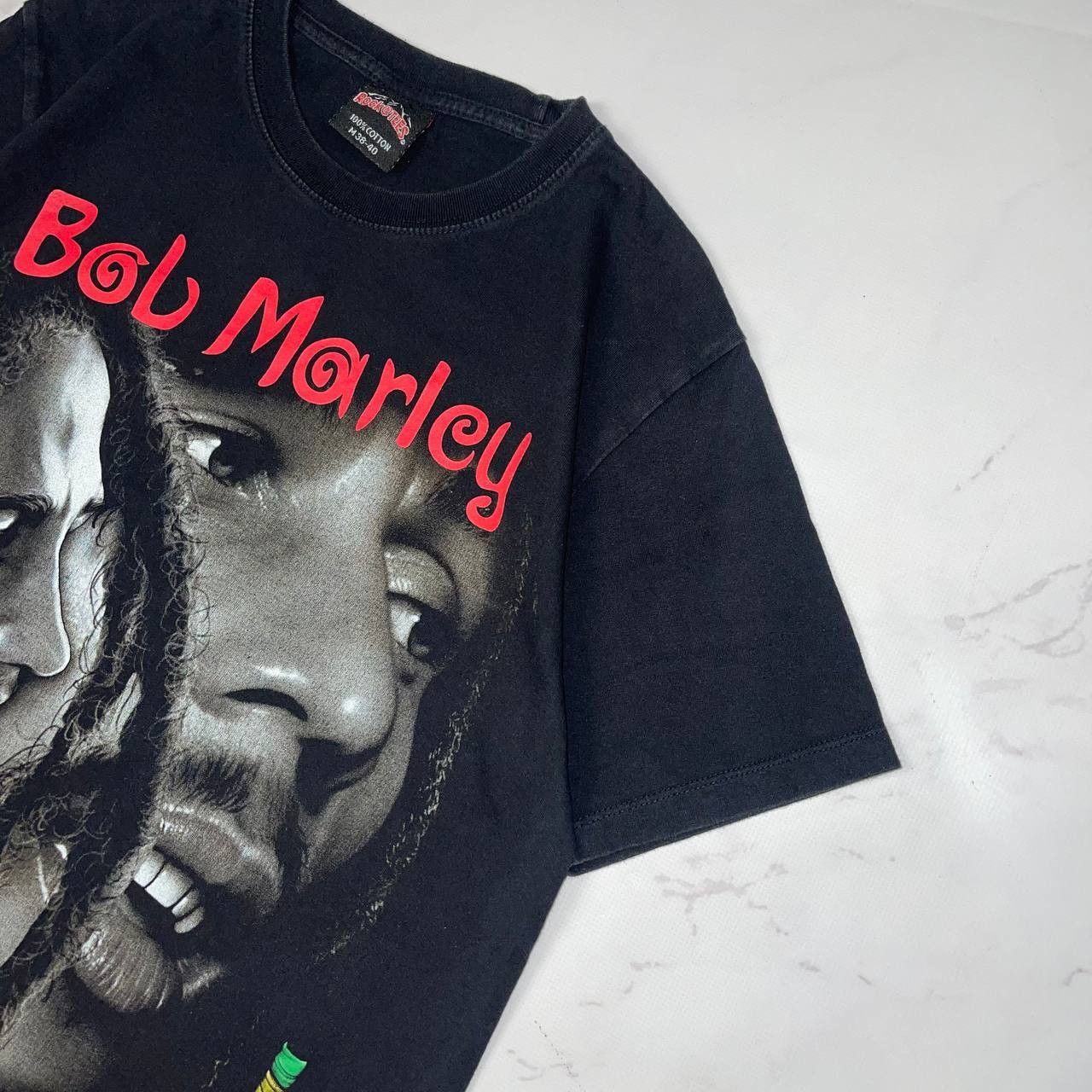 Vintage Vintage X Band Tees Bob Marley One Love Legend Tshirt Sz M Size US M / EU 48-50 / 2 - 4 Thumbnail