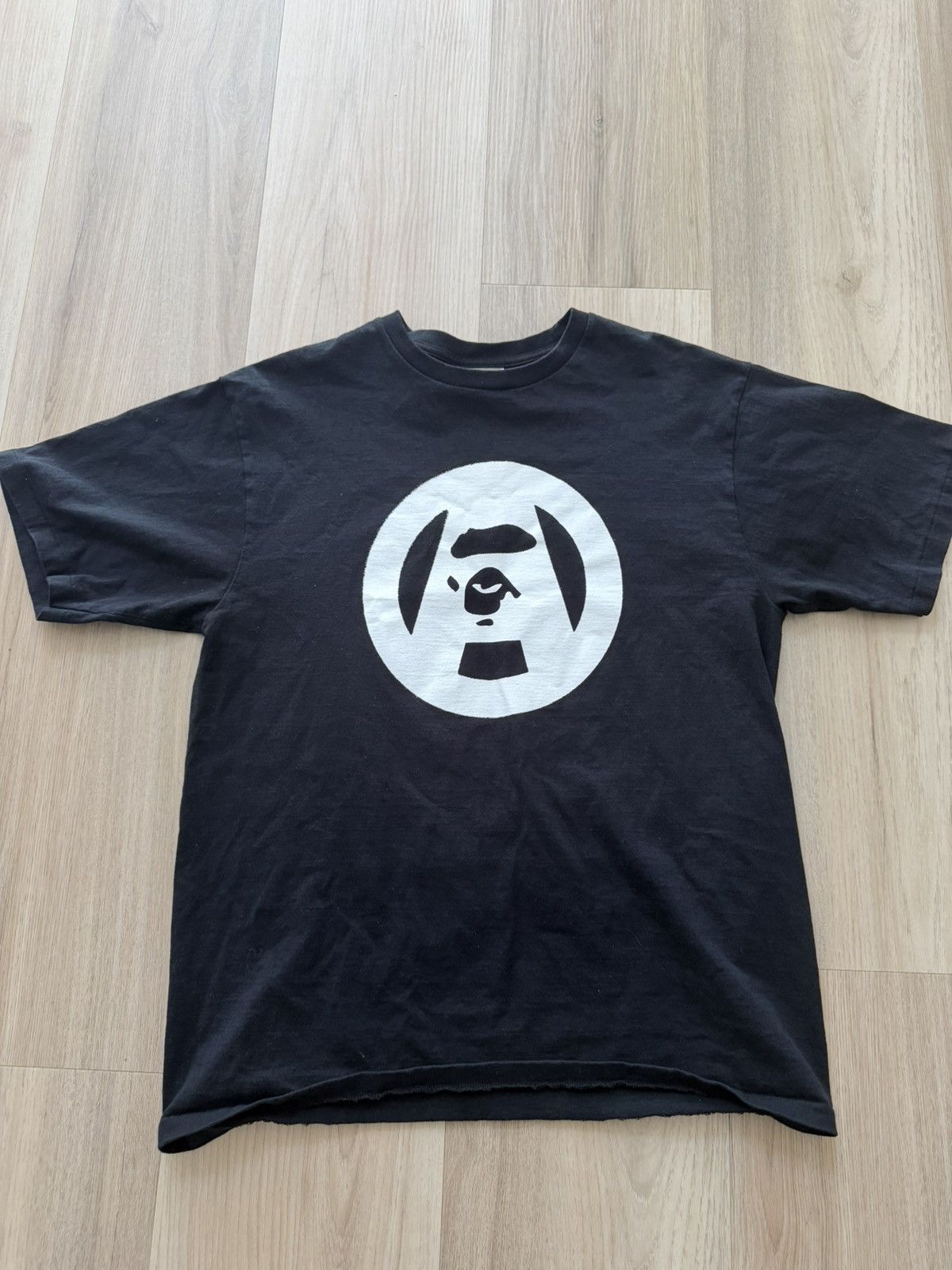 Bape A BATHING APE STENCIL CIRCLE APE FACE TEE Size US XL / EU 56 / 4 - 1 Thumbnail