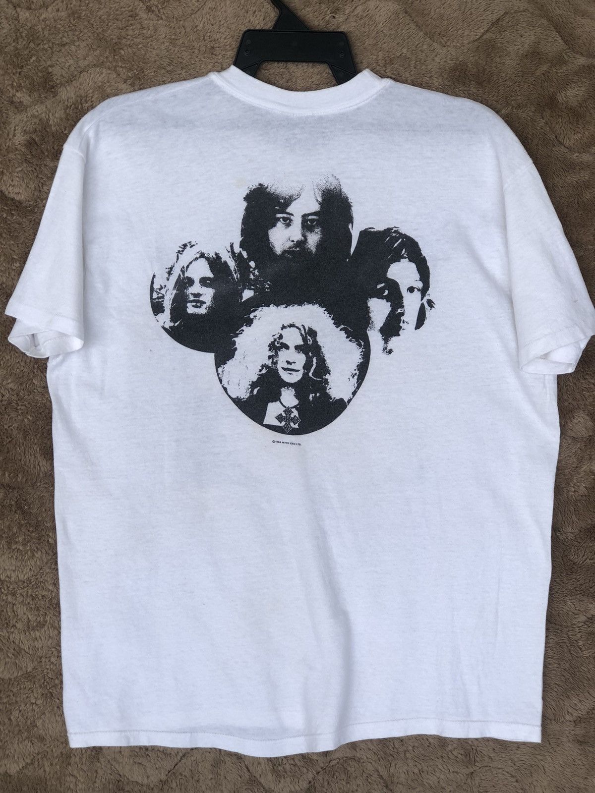 Led Zeppelin Vintage 80s LED ZEPPELIN Rock N Roll Legend Size US L / EU 52-54 / 3 - 11 Thumbnail