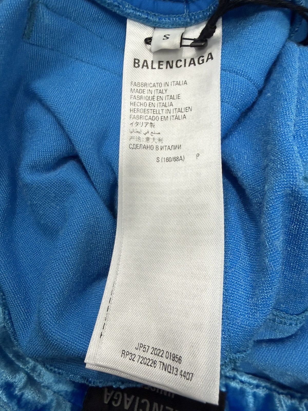 Balenciaga Balenciaga Crushed Velvet Pants Winter22 Size US 31 - 4 Thumbnail