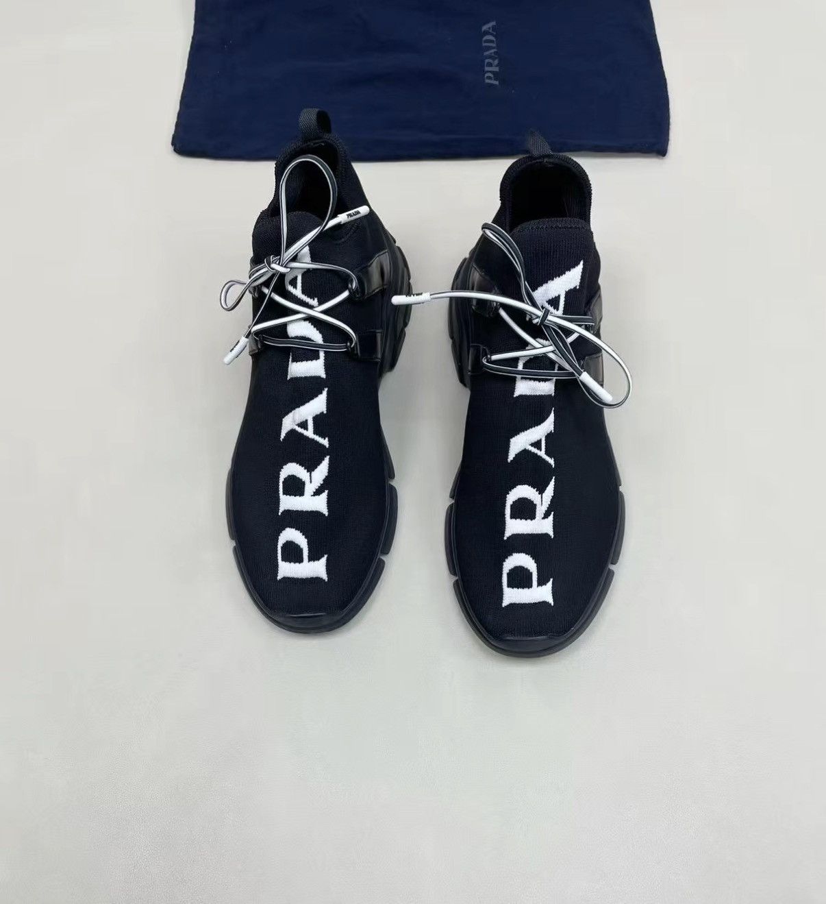 Prada PRADA Mesh Casual Shoes J30 Size US 6.5 / EU 39-40 - 1 Thumbnail