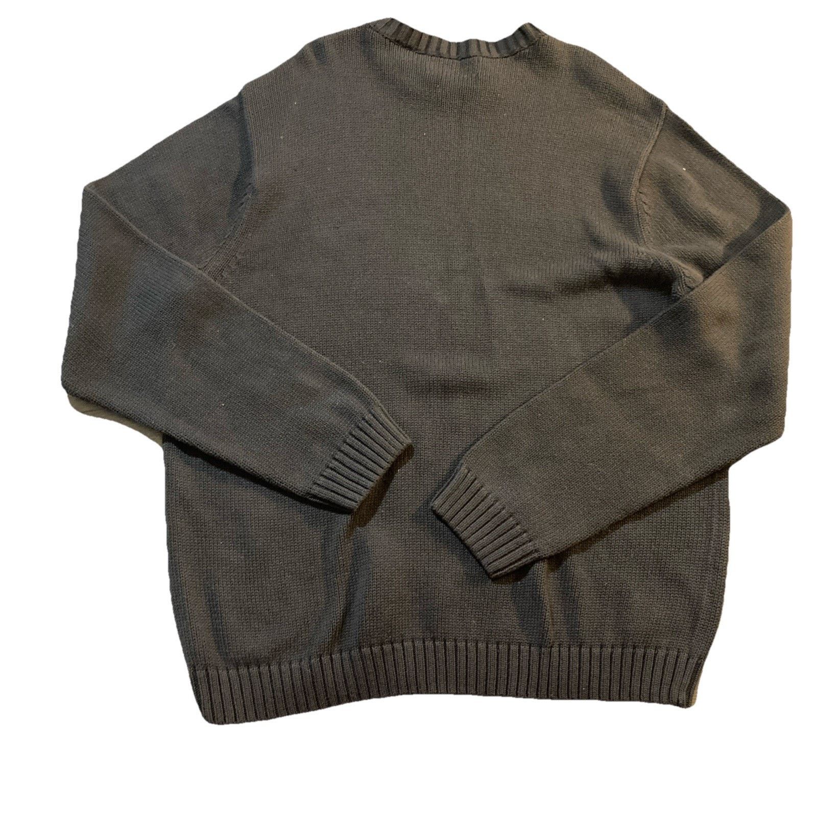 Chaps Y2K Academia Chaps 100% Cotton Men Knit Sweater XL Brown NWT Size US XL / EU 56 / 4 - 7 Thumbnail