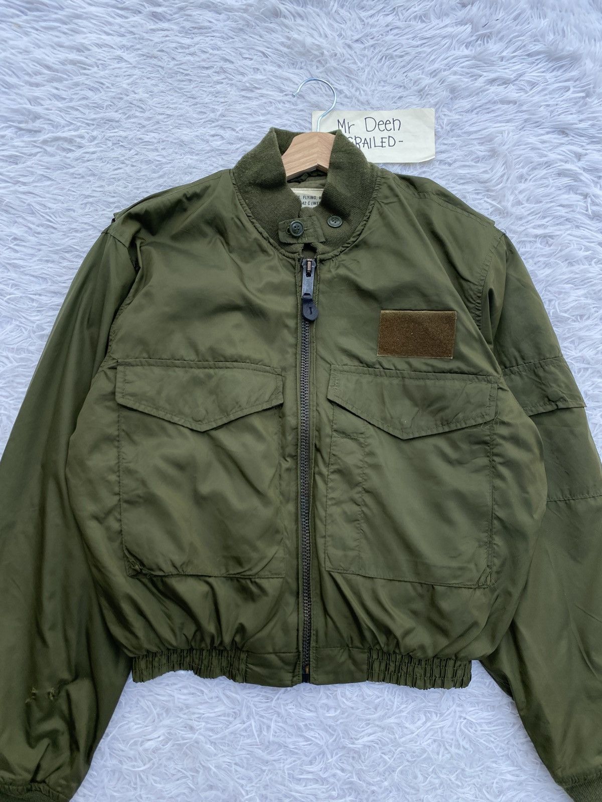 Avirex Vintage Scovill Green US Avirex Army Nylon Bomber Jacket Size US M / EU 48-50 / 2 - 5 Thumbnail