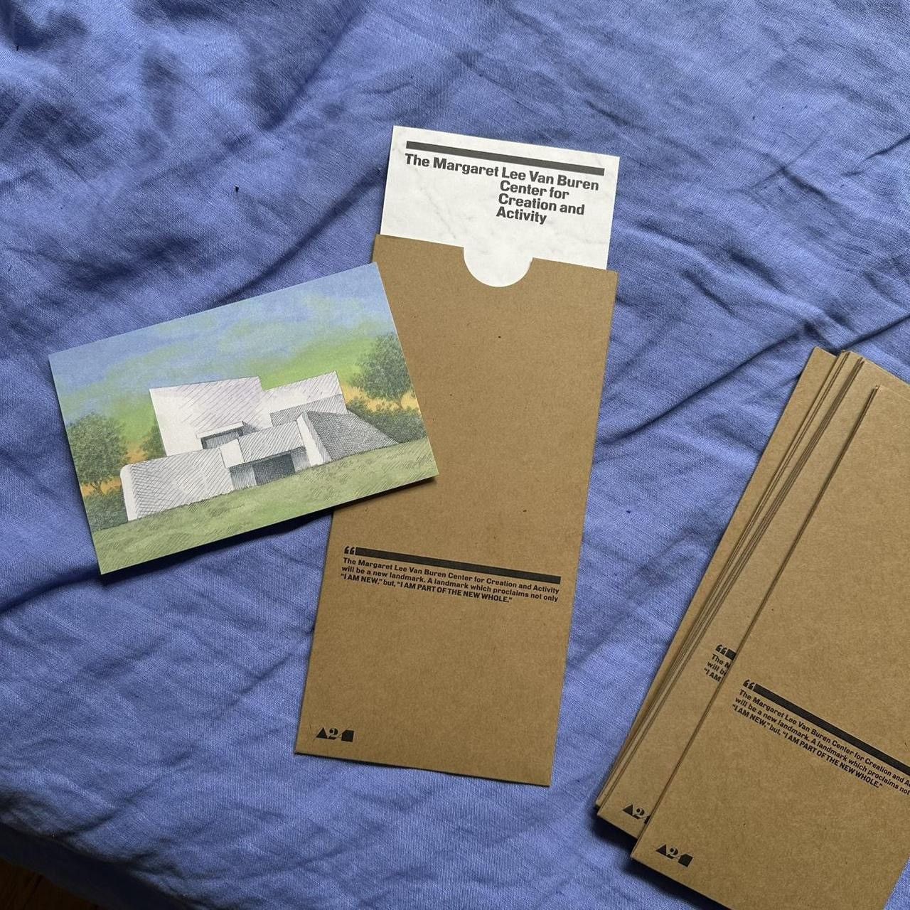 Other The Brutalist Original 2025 A24 The Brutalist Brochure Size ONE SIZE - 2 Thumbnail