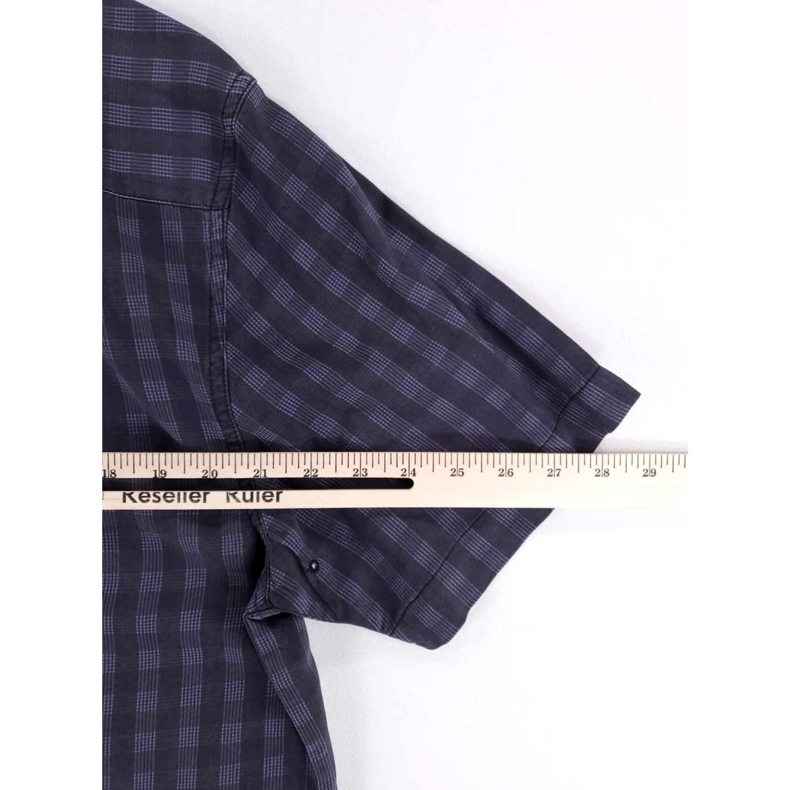 Nat Nast Nat Nast 100% Silk Short Sleeve Button Up Shirt Plaid American Fit Mens M Multicolor Shirt Size US M / EU 48-50 / 2 - 7 Thumbnail