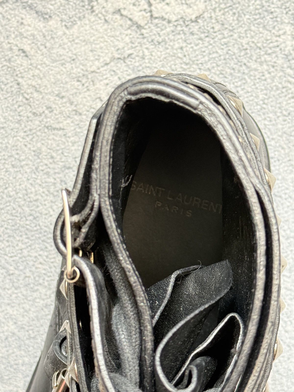 Saint Laurent Paris LUXURY Rare Saint laurent Boots Size US 6.5 / EU 39-40 - 12 Thumbnail