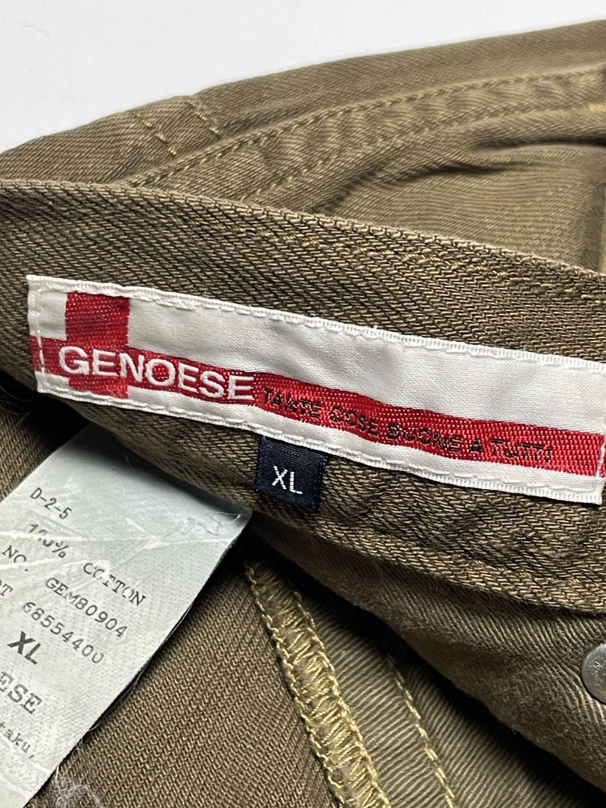 PPFM 2000’s Genoese - Buckle Back Zip Flared Pants Size US 34 / EU 50 - 5 Thumbnail