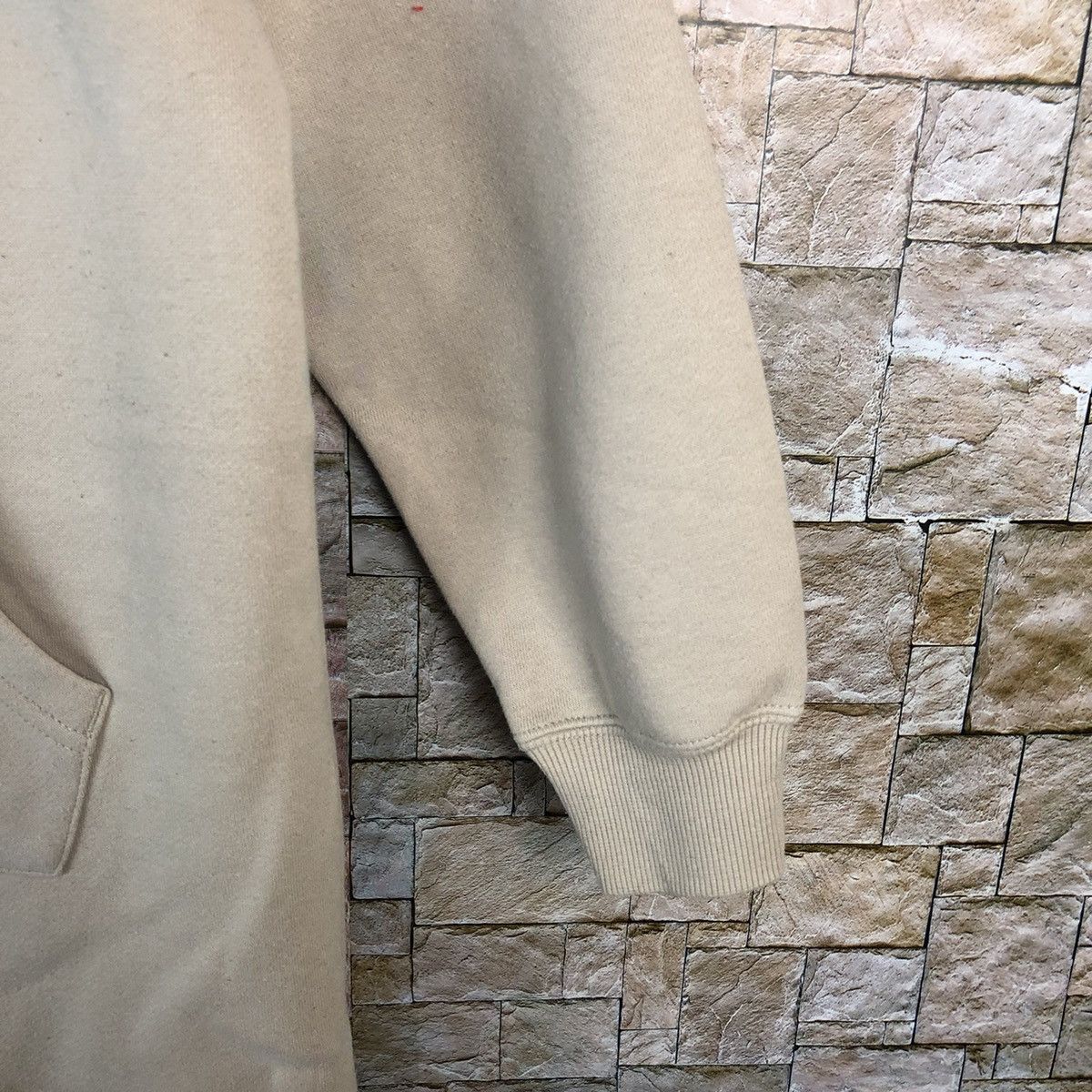 Japanese Brand × Lee Lee Brown long sweatshirt Hoodie #A872 Size XS / US 0-2 / IT 36-38 - 7 Thumbnail