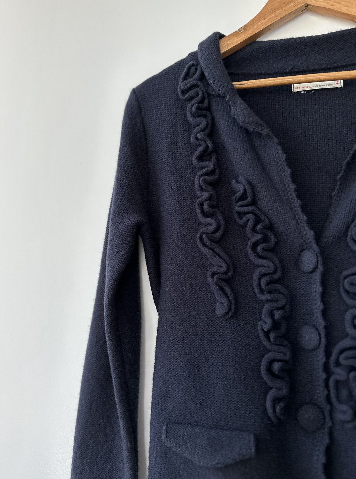 Other Odd Molly 506 Wool Cardigan Sweater Jumper Women's Size 2 Size M / US 6-8 / IT 42-44 - 4 Thumbnail