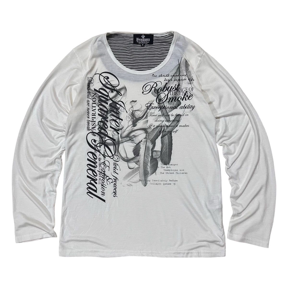 Japanese Brand 🚨Binding Accept🚨Y2K Beaumere poem grunge anarchy Size US M / EU 48-50 / 2 - 1 Thumbnail
