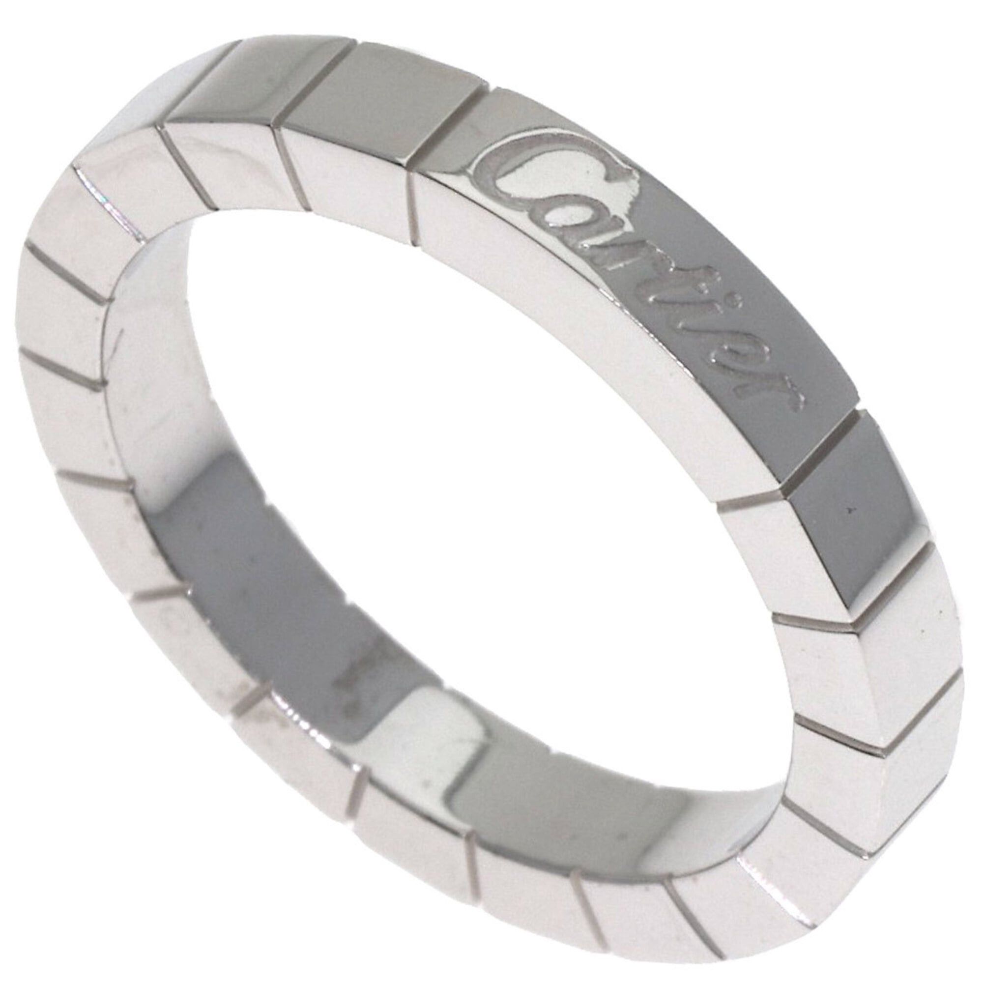 Cartier Cartier Lanieres #51 Ring, 18K White Gold, Women's, CARTIER Size ONE SIZE - 1 Thumbnail