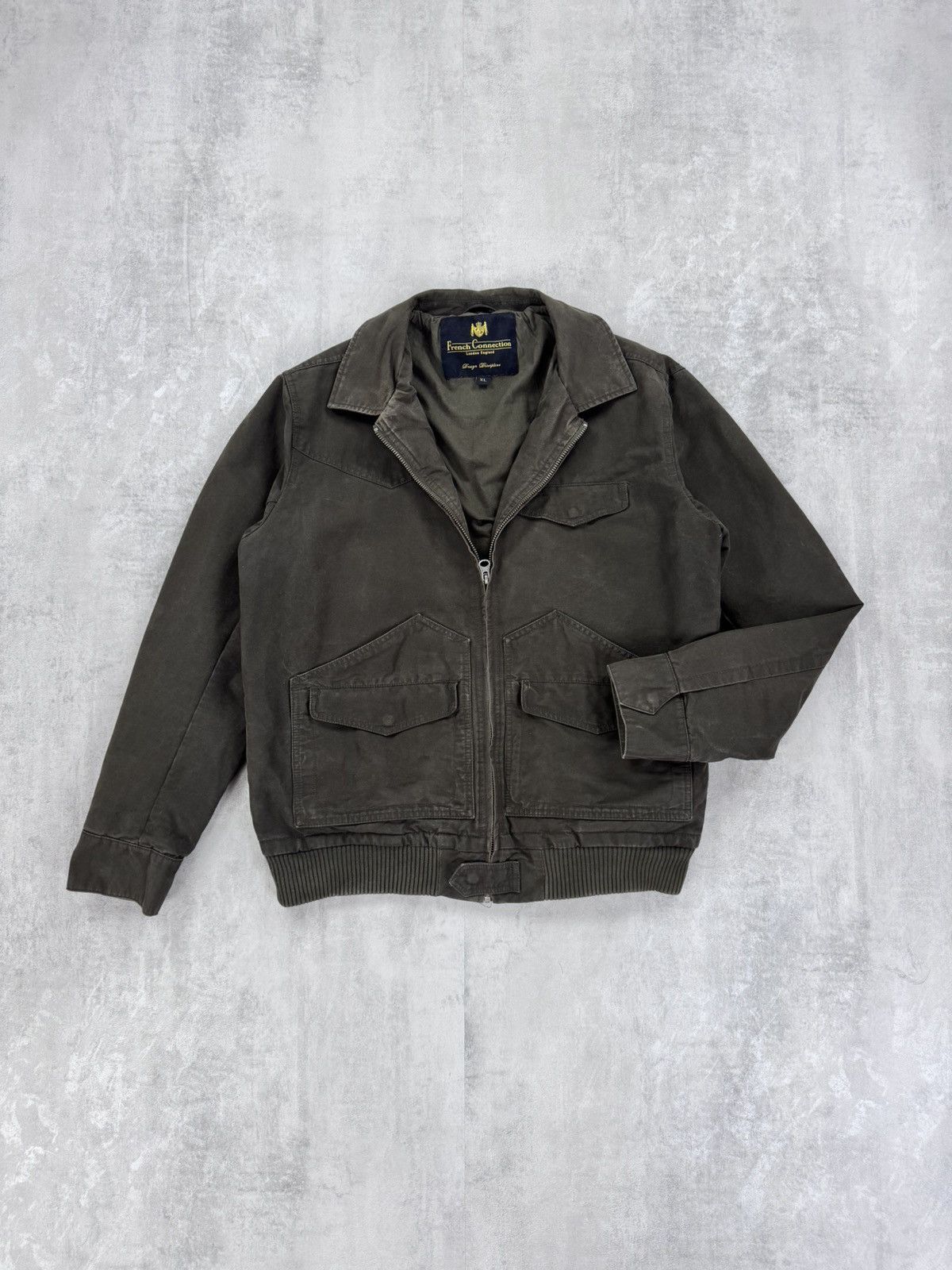 French Connection French Connection WORK Jacket London England Faded Workwear Size US XL / EU 56 / 4 - 7 Thumbnail