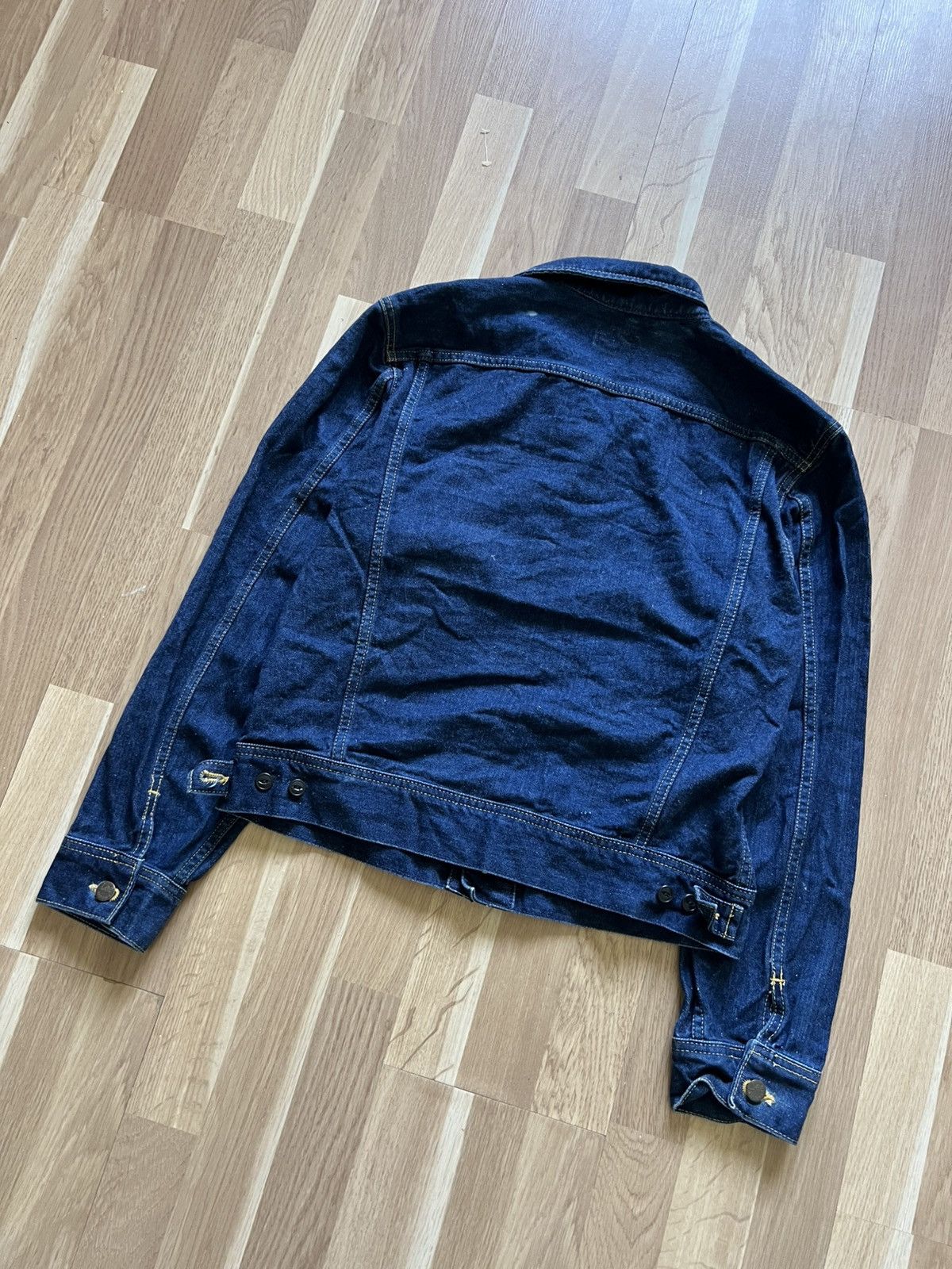 Lee Lee sanforized denim jacket vintage 90s cropped Japan style Size US M / EU 48-50 / 2 - 9 Thumbnail