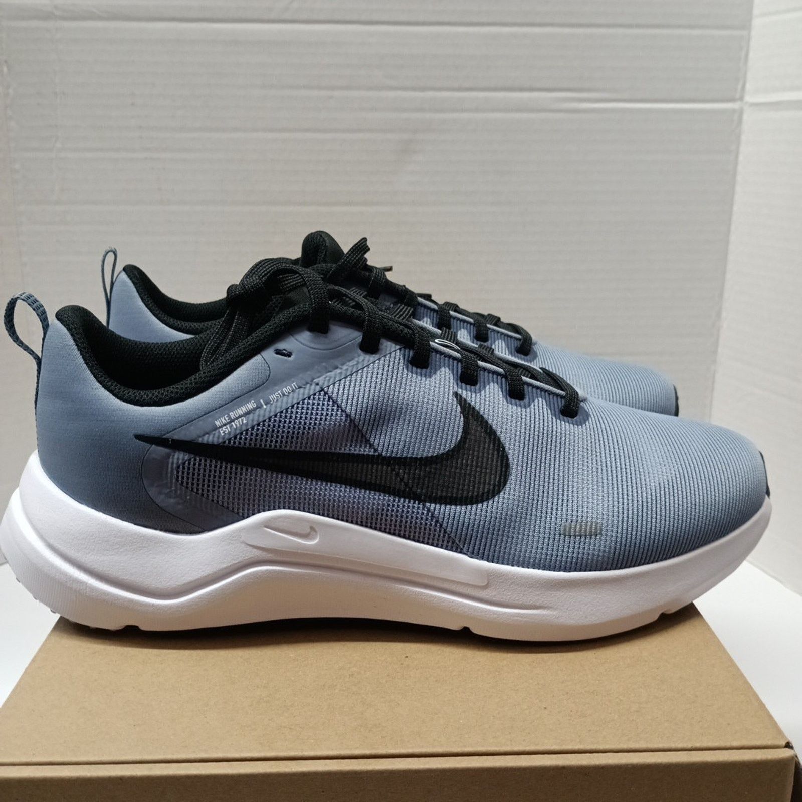 Nike Nike Downshifter 12 4E Wide Cobalt Blue Black Men's Size 8.5 Size US 8.5 / EU 41-42 - 1 Thumbnail