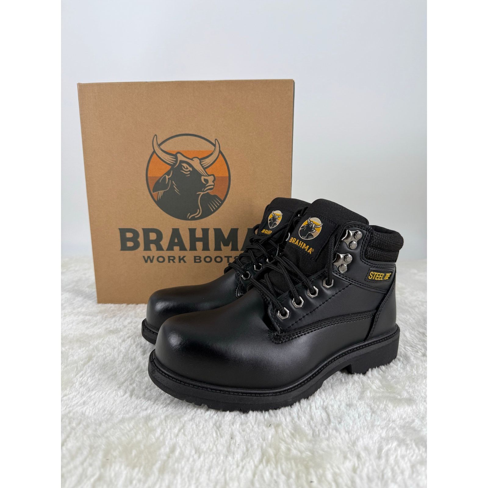 Brahma gus steel toe boots online