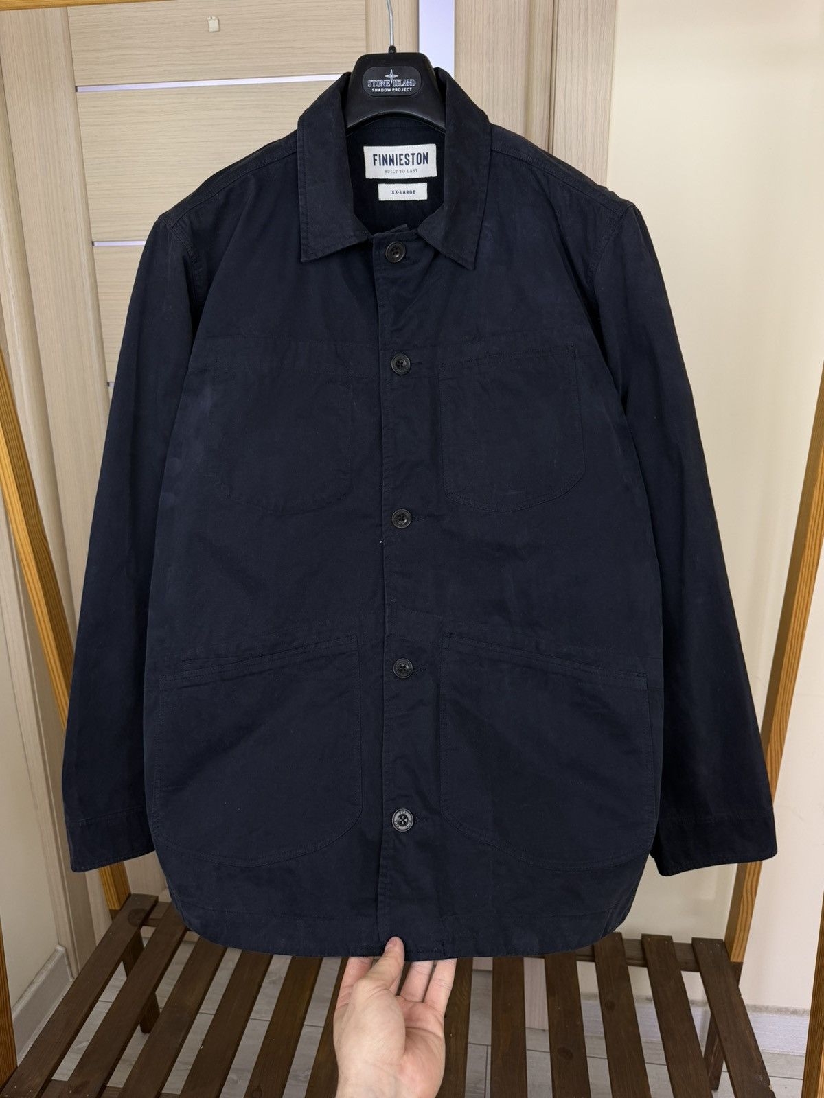 Other Finnieston built to last yardley washed denim work jacket Size US XXL / EU 58 / 5 - 8 Thumbnail