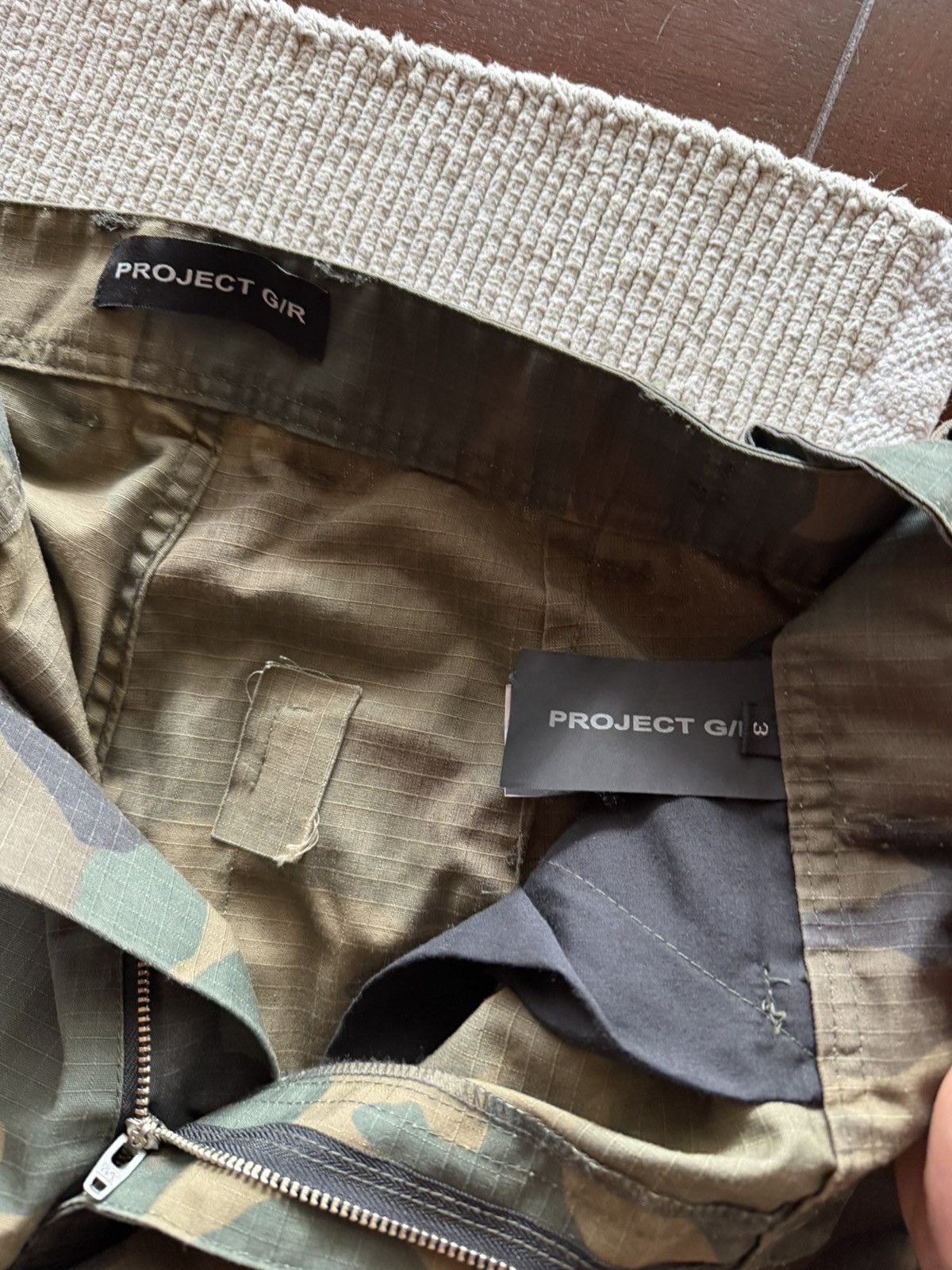 PROJECT G/R PROJECT G/R WASHED CARGO PANTS Size US 34 / EU 50 - 10 Thumbnail