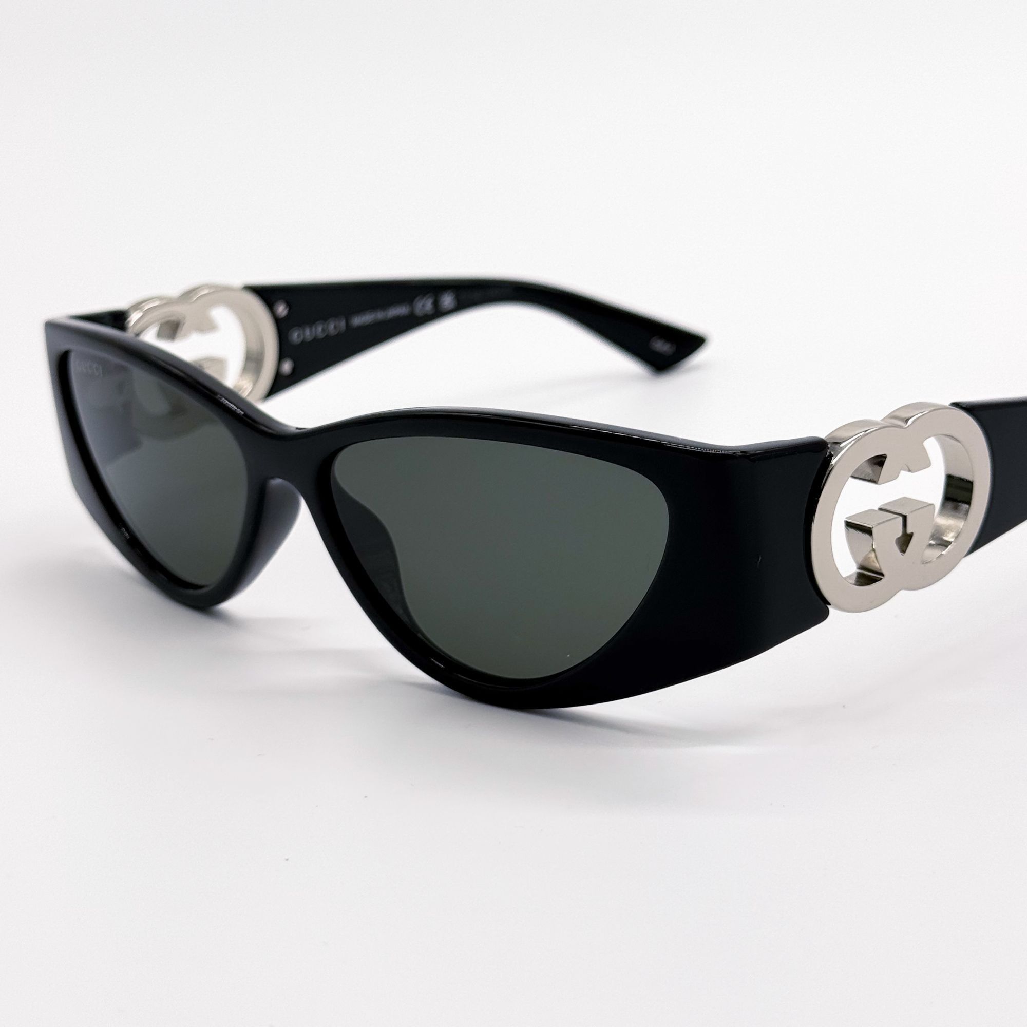 Gucci NEW GUCCI GG1824S 001 WOMEN BLACK SUNGLASSES GUCCI Size ONE SIZE - 8 Thumbnail