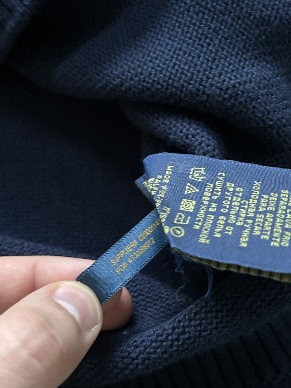 Polo Ralph Lauren Vintage Polo Ralph Lauren Cable Knit Sweater M Size US M / EU 48-50 / 2 - 11 Thumbnail
