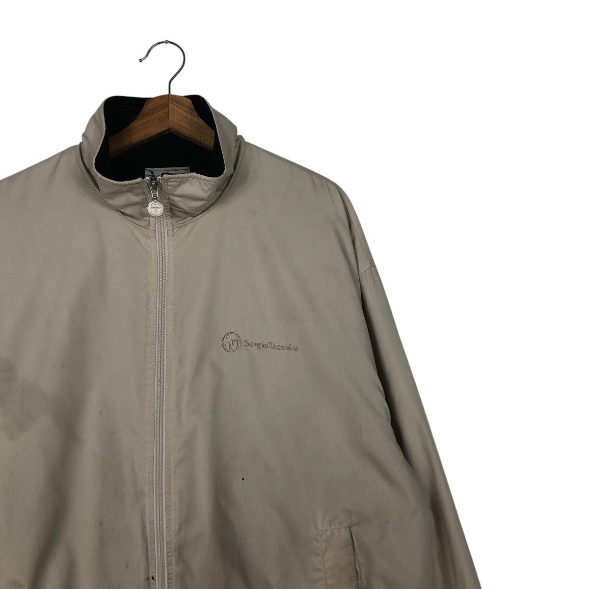 Designer × Japanese Brand × Vintage 📌Vintage Bomber Jacket Sergio Tacchini Blanket Size US L / EU 52-54 / 3 - 7 Thumbnail