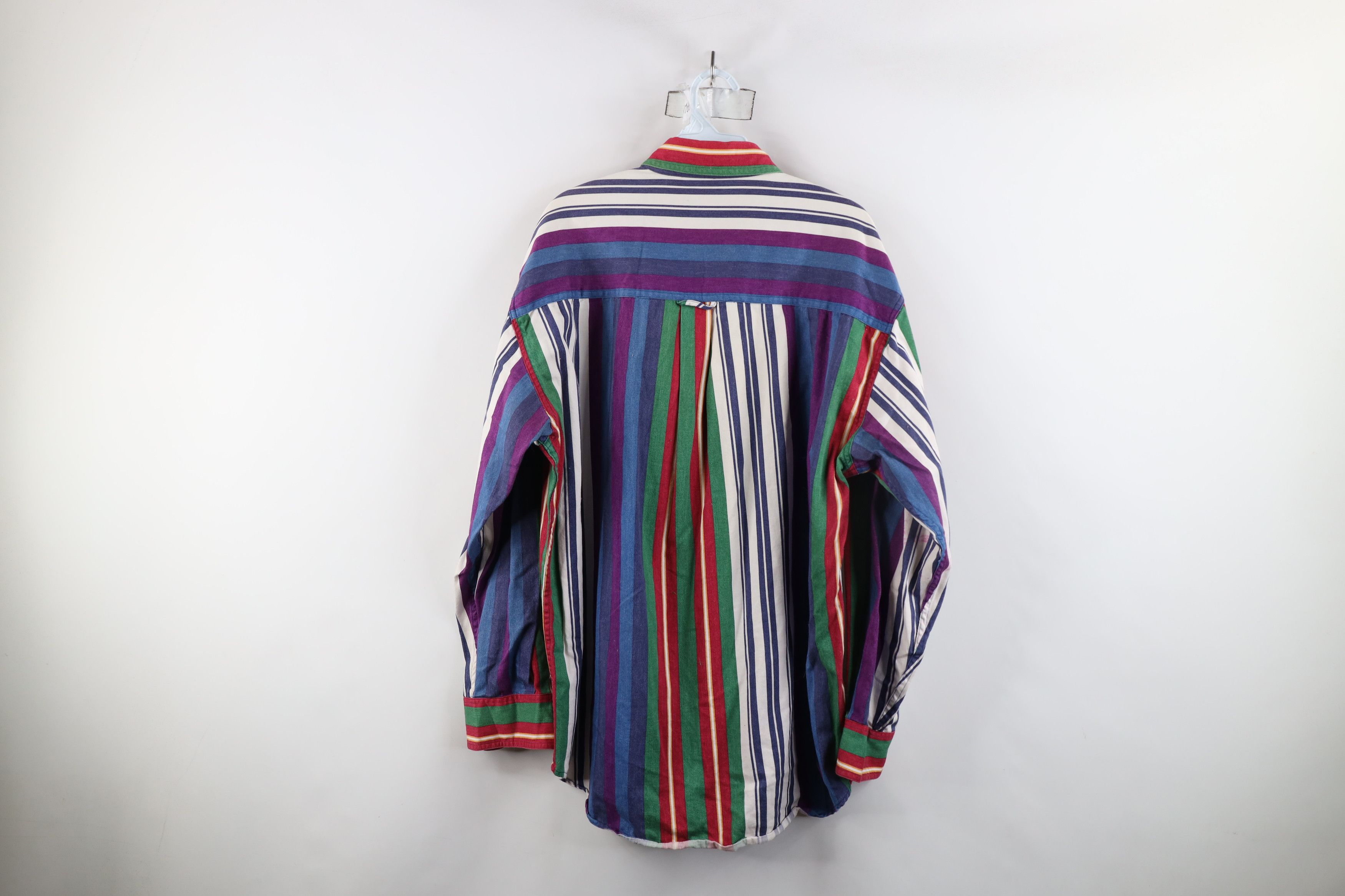 Polo Ralph Lauren Vtg 90s Chaps Ralph Lauren Crest Denim Button Down Shirt Size US L / EU 52-54 / 3 - 11 Thumbnail
