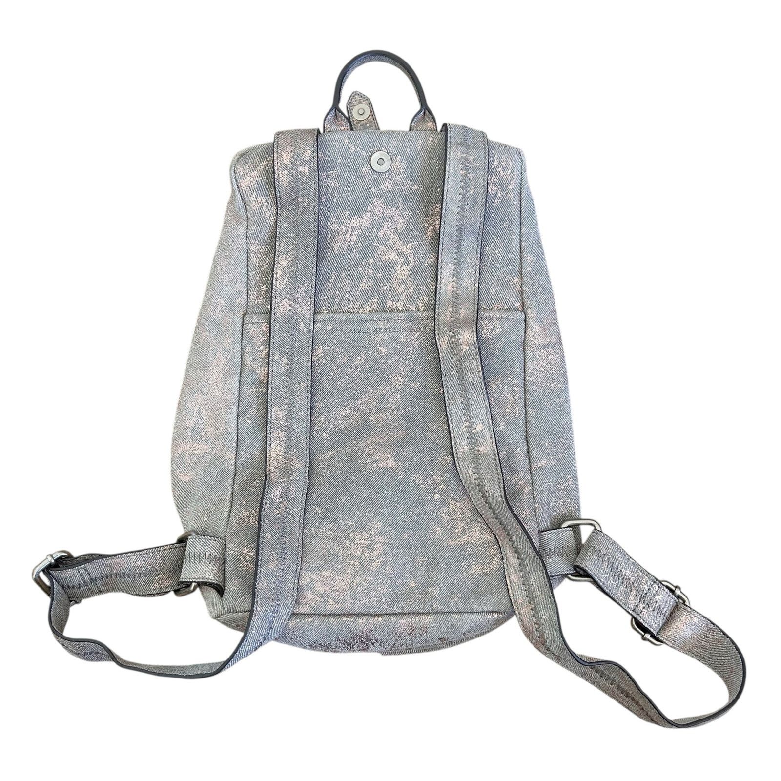 Other Aimee Kestenberg Denim Metallic Tamitha Backpack Size ONE SIZE - 5 Thumbnail