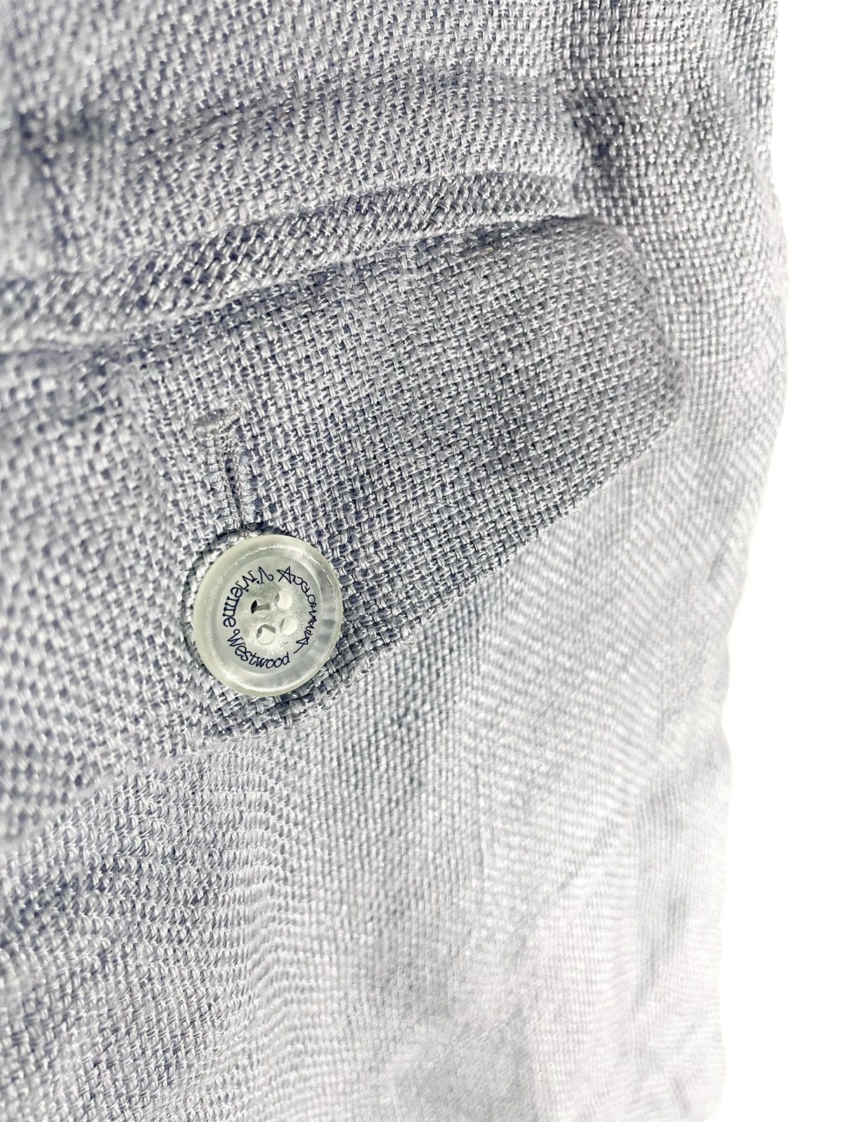 Designer × Vivienne Westwood Vivienne Westwood Women Linen Shorts Size 40/L Made In Korea Size 27" / US 4 / IT 40 - 7 Thumbnail