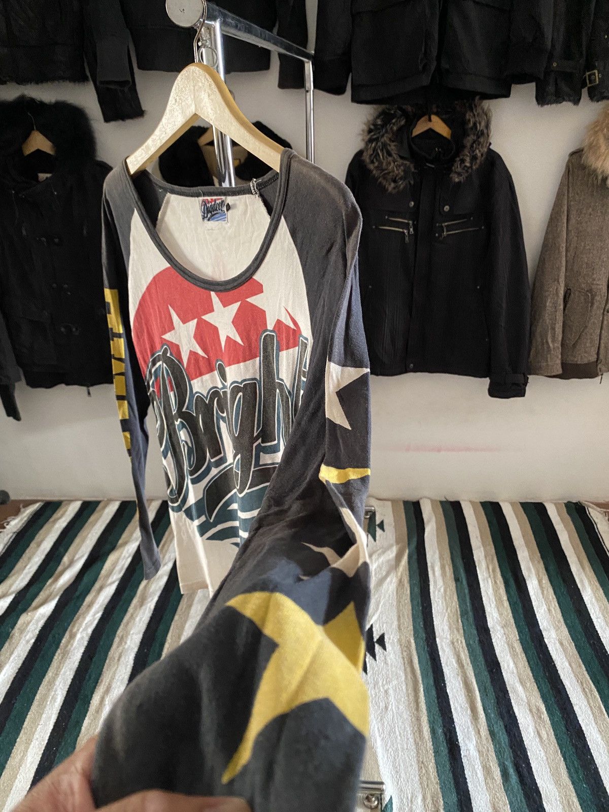 Hysteric Glamour × Undercover Japanese Dig Deep Hysteric Glamour ERD Style LongSlevee Tee Size US M / EU 48-50 / 2 - 5 Thumbnail