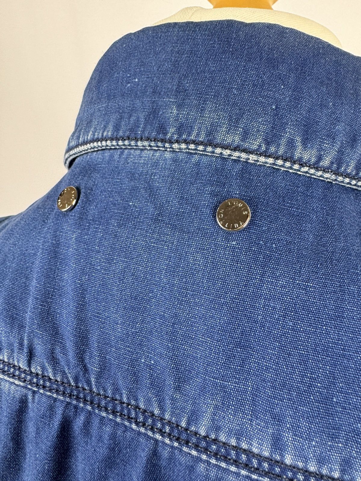 Louis Vuitton × Vintage Louis Vuitton Denim Jacket vintage Size US L / EU 52-54 / 3 - 4 Thumbnail