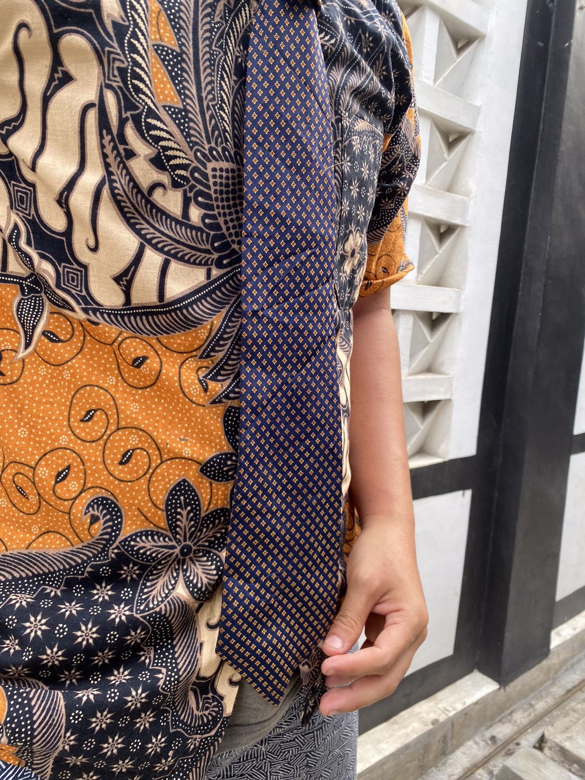 Ralph Lauren × Vintage Vintage polo ralph lauren tie made by hand Size ONE SIZE - 3 Thumbnail