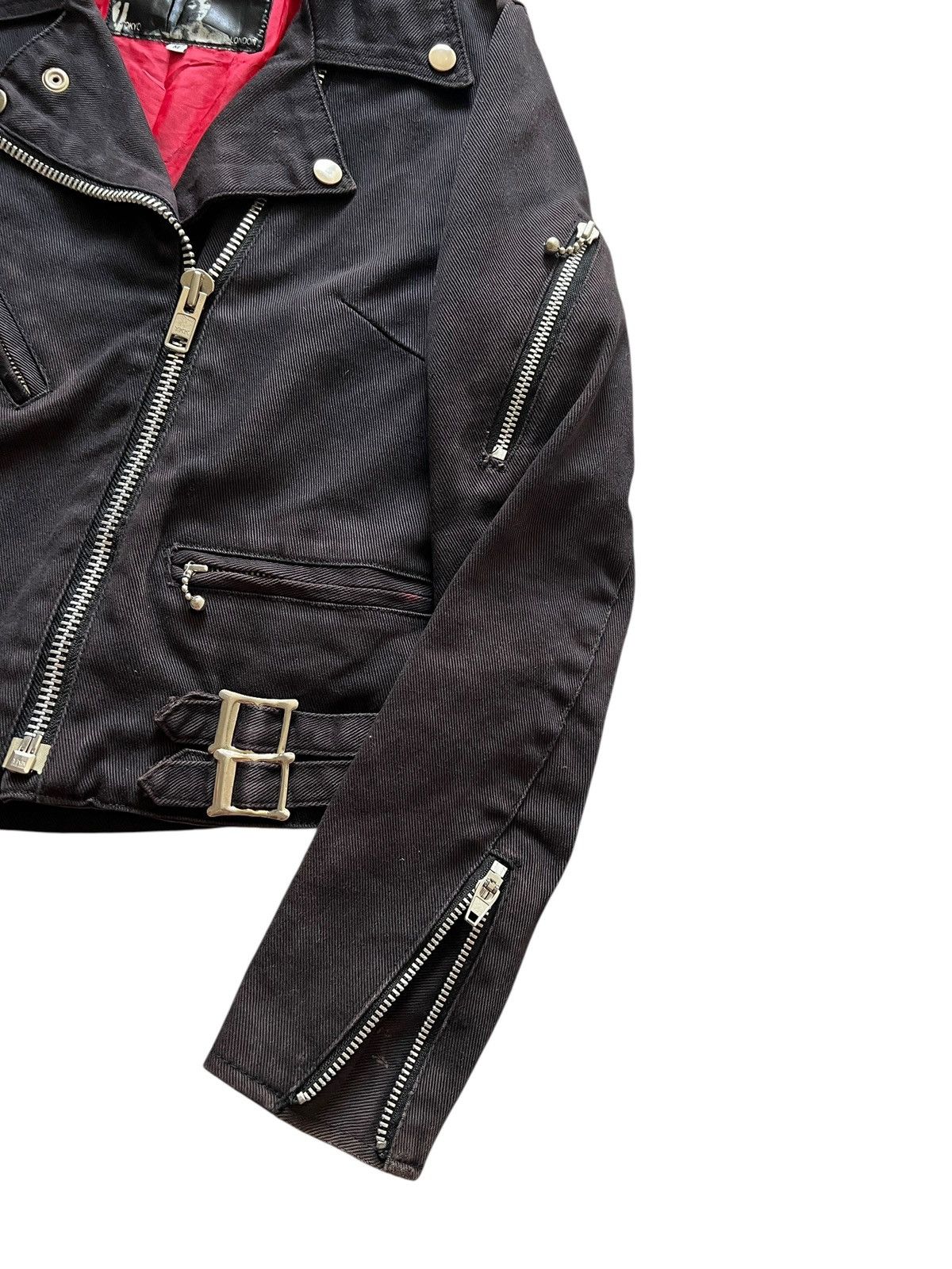 Seditionaries 1990s Sexy Dynamite London Double Collar Jacket Size US XS / EU 42 / 0 - 6 Thumbnail