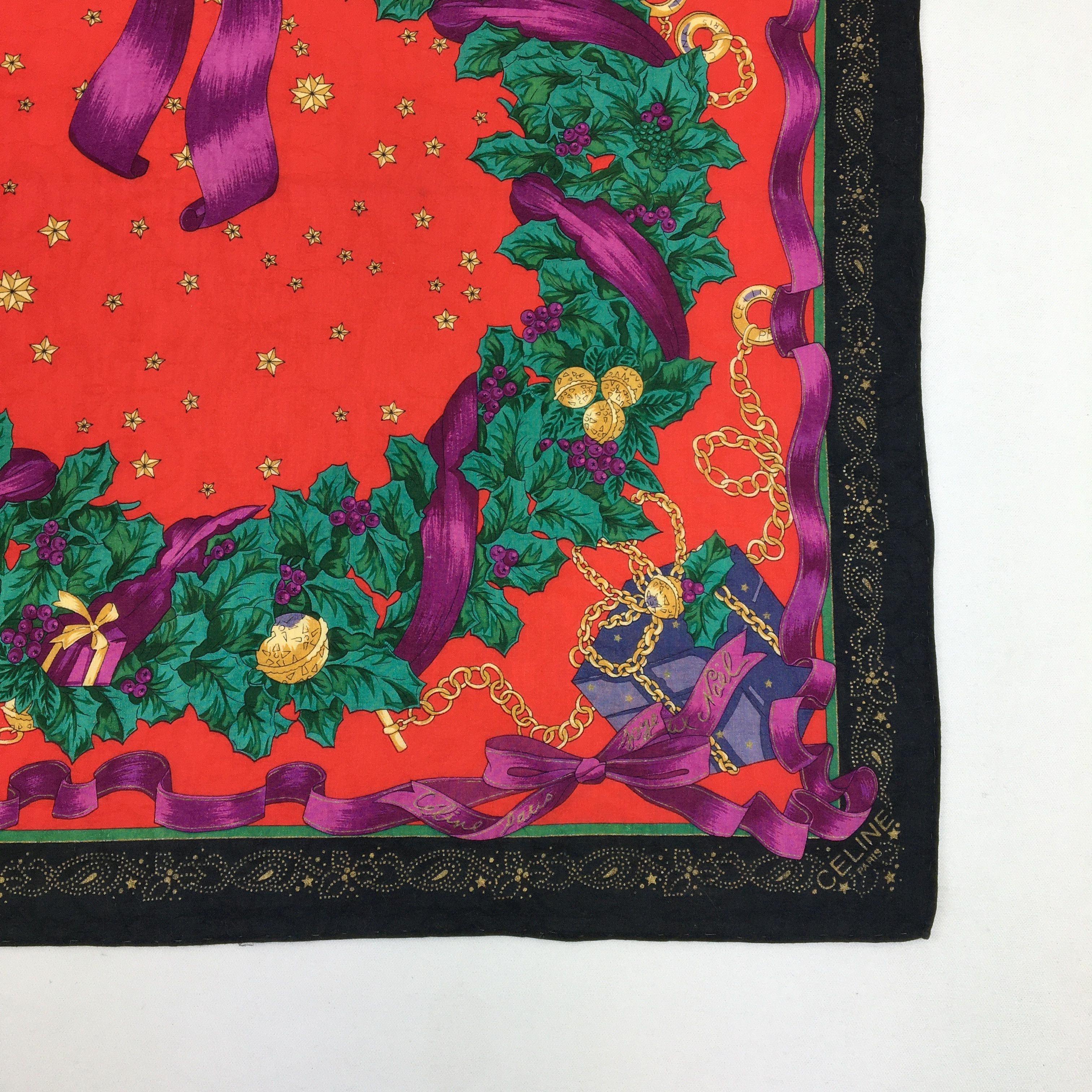 Celine Celine Handkerchief Neckerchief Bandana - AC73025 Size ONE SIZE - 2 Thumbnail