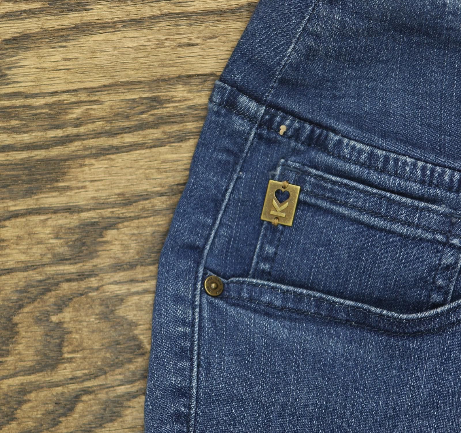Other Belle By Kim Gravel Edge Ankle Jeans Rinse Wash Blue 10p Size 32" / US 10 / IT 46 - 5 Thumbnail