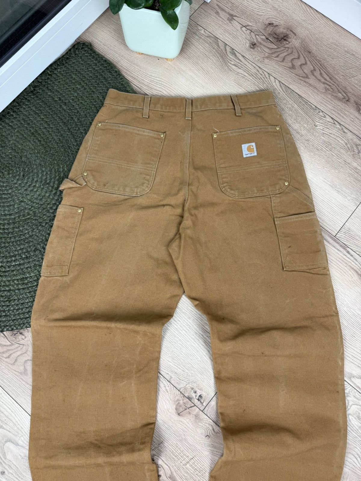 Carhartt × Vintage USA Carhartt Double Knee denim Size US 36 / EU 52 - 9 Thumbnail