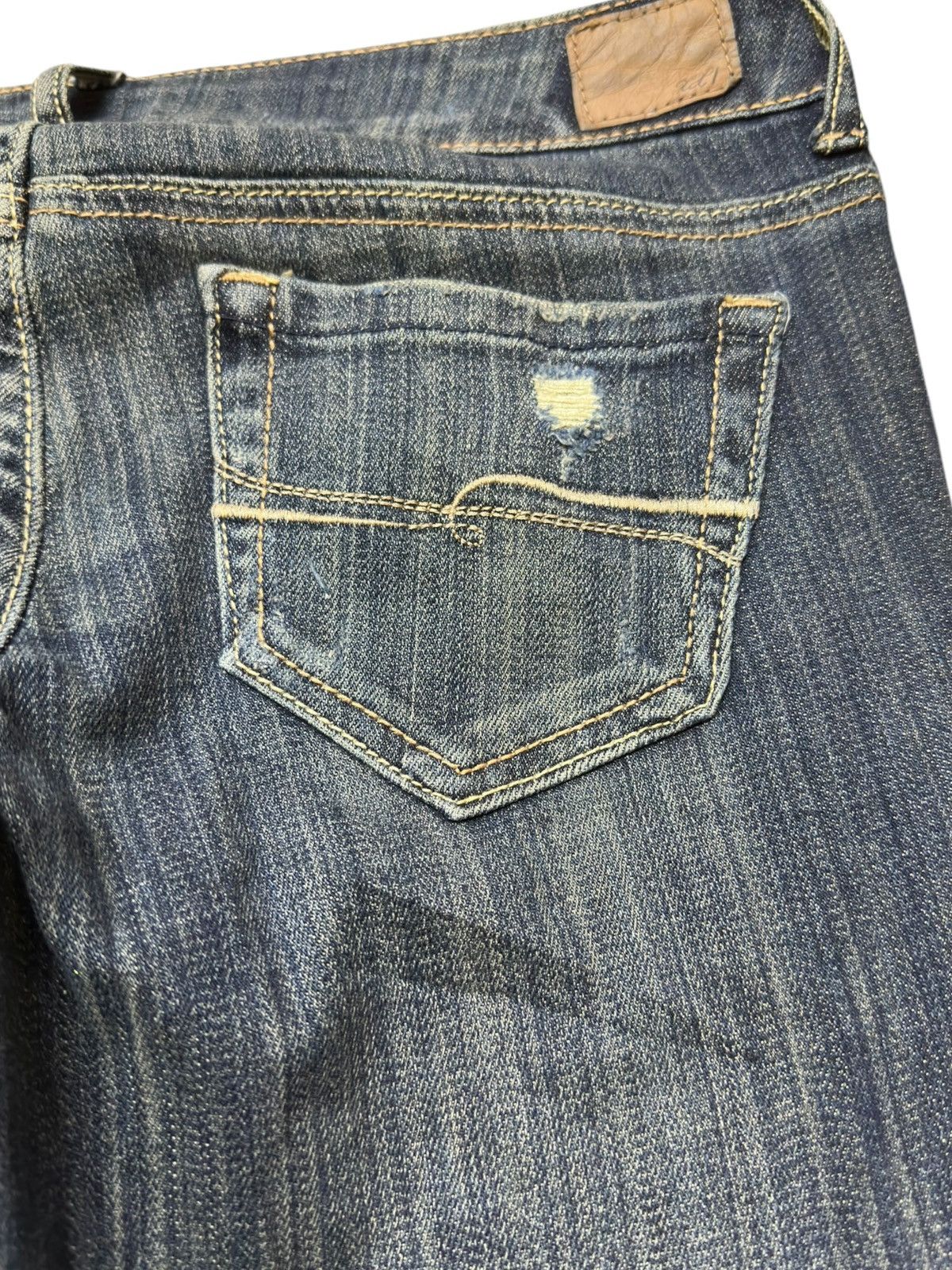 Tornado Mart Vintage Japanese Brand Flare Ripped Distressed Denim Size US 30 / EU 46 - 5 Thumbnail