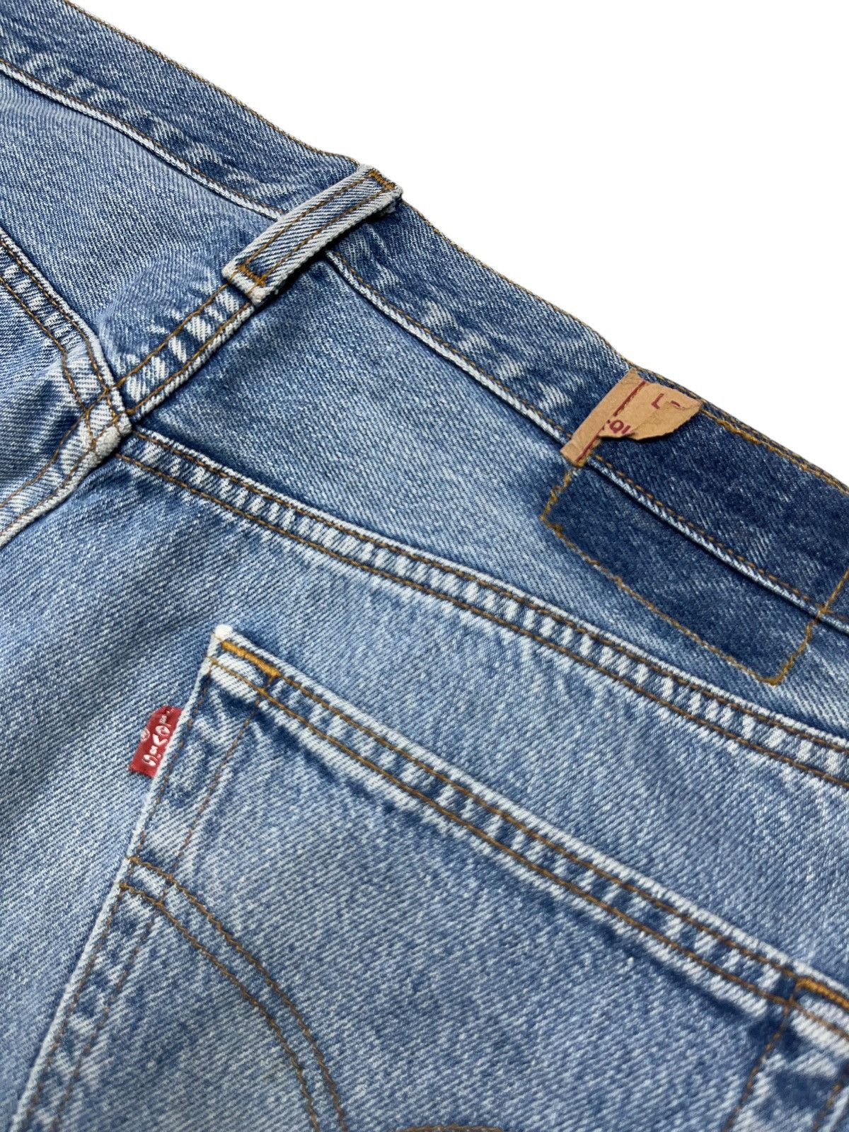 Death Grips Death Grips Custom Made Jeans On Vintage Levi’s 501 Size US 36 / EU 52 - 18 Thumbnail